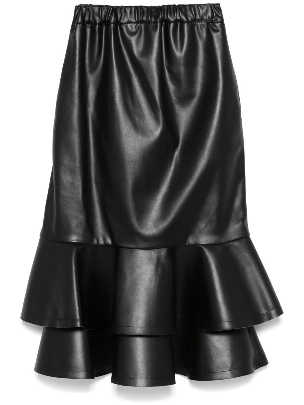 Shop Comme Des Garçons Ladie`s Skirt In Black