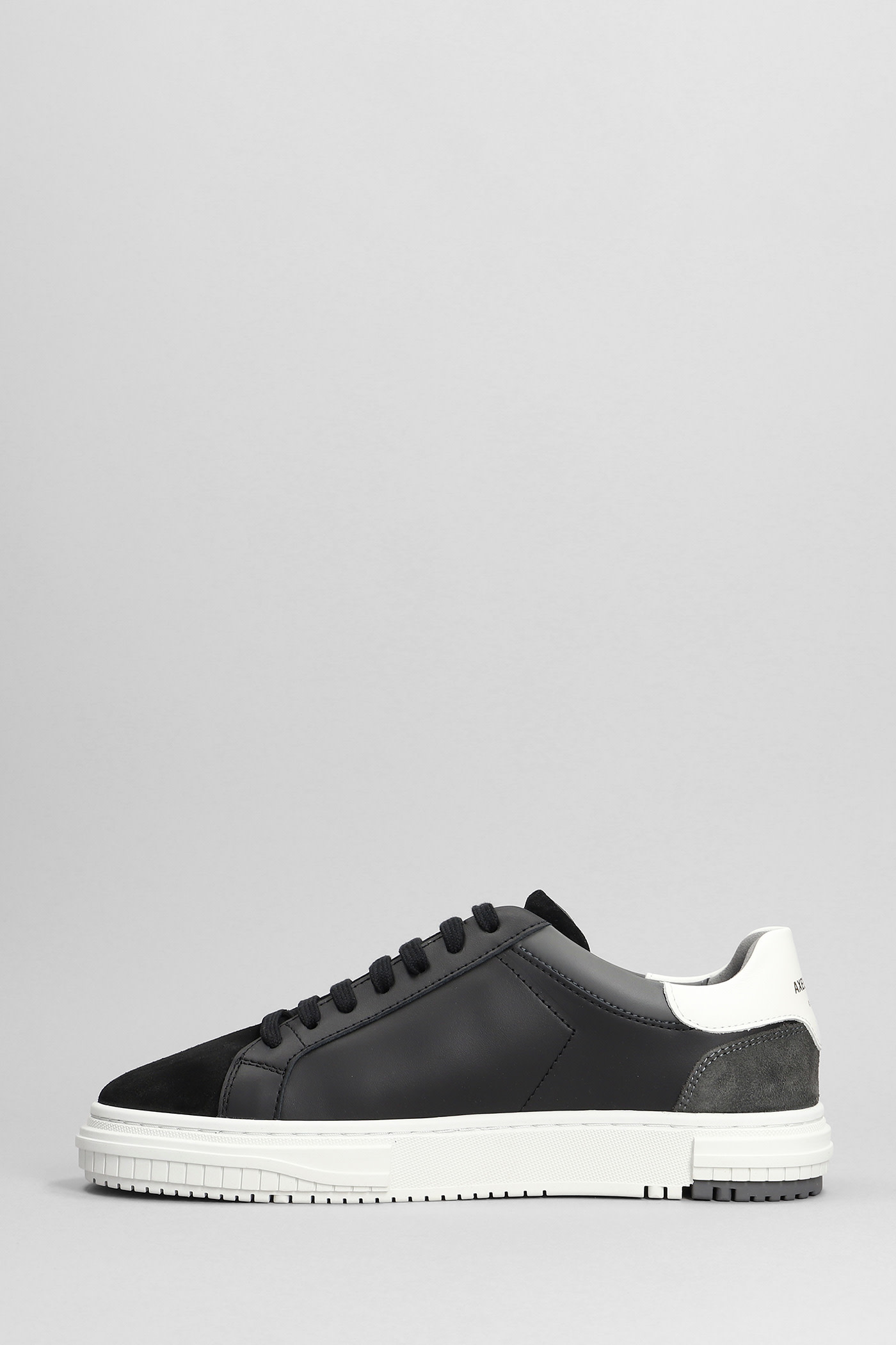 Shop Axel Arigato Atlas Sneakers In Black Suede And Leather