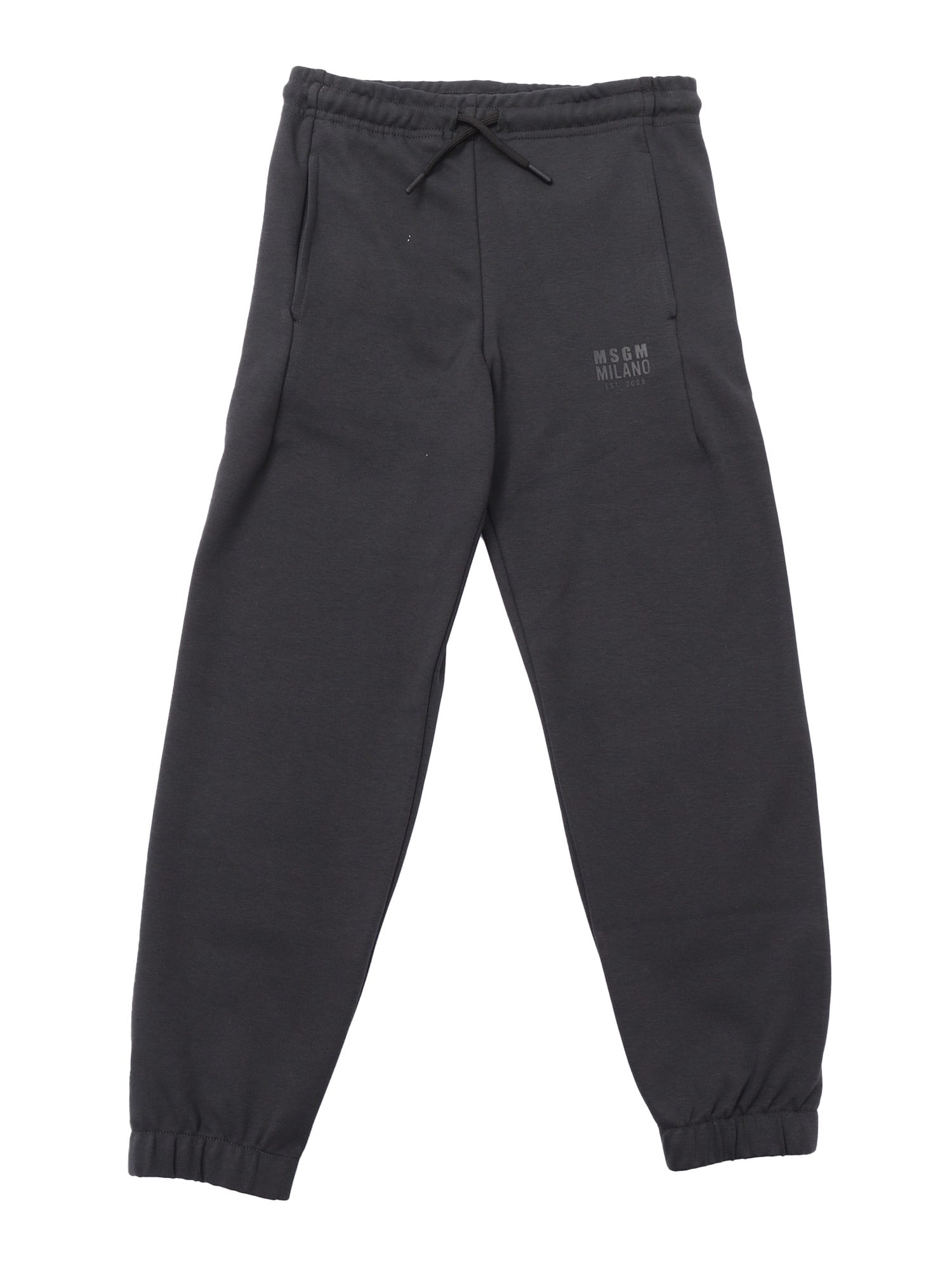 Msgm Kids' Interlock Pants Unisex In Pattern