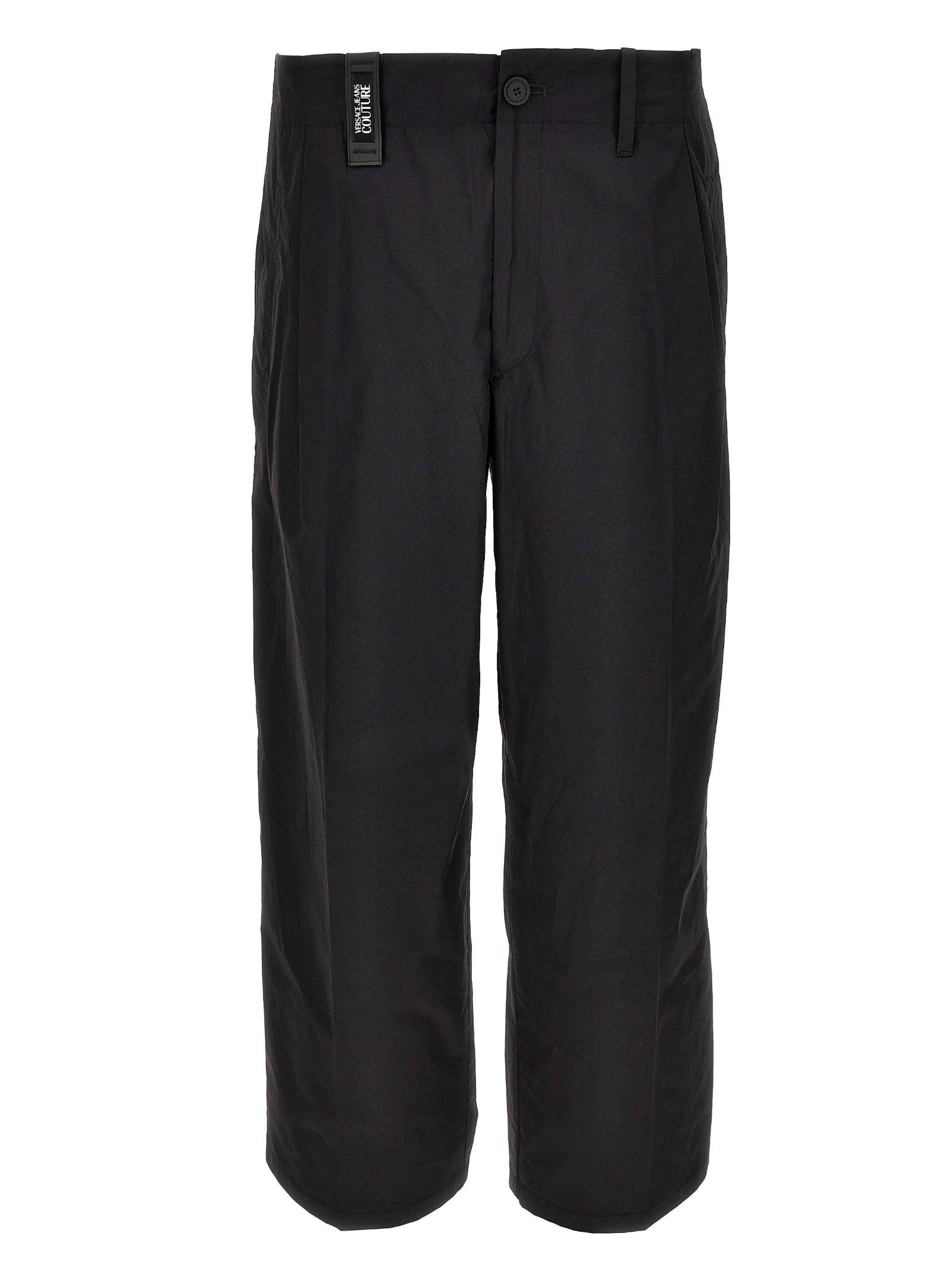 Versace Jeans Couture Black Casual Trousers