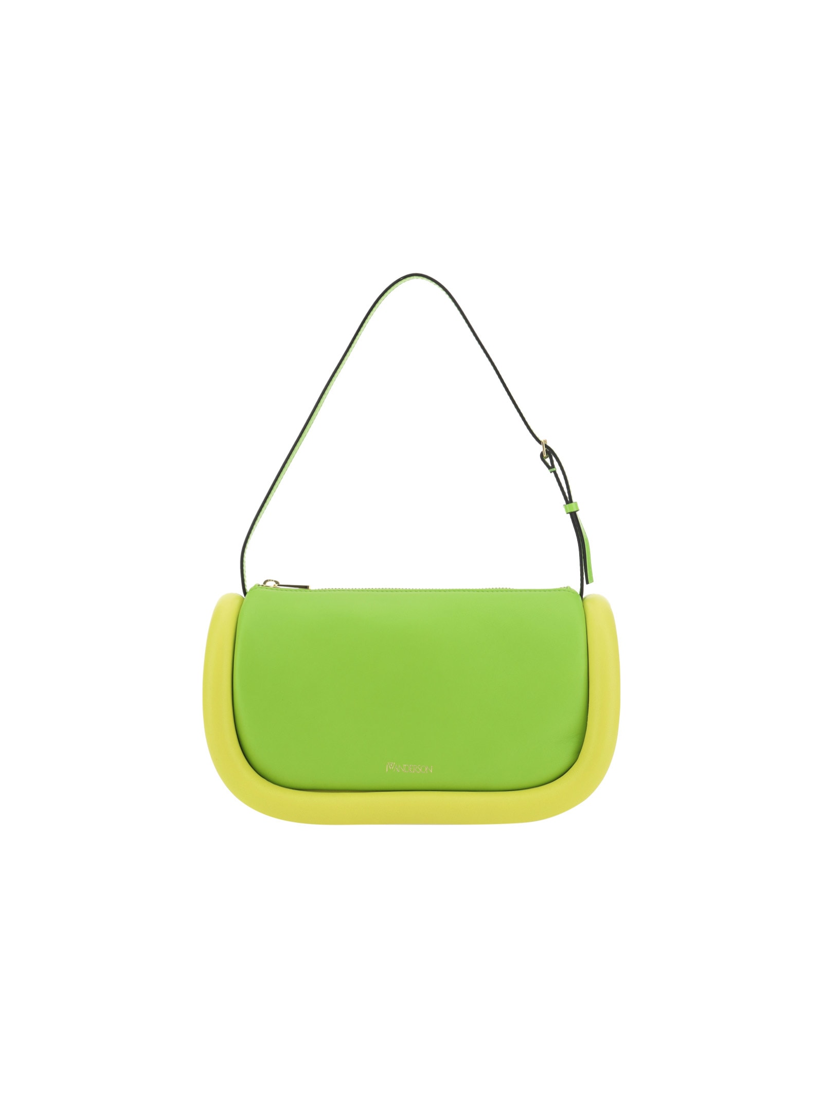 Jw Anderson Bumper-15 Shoulder Bag In Lime Green/yellow