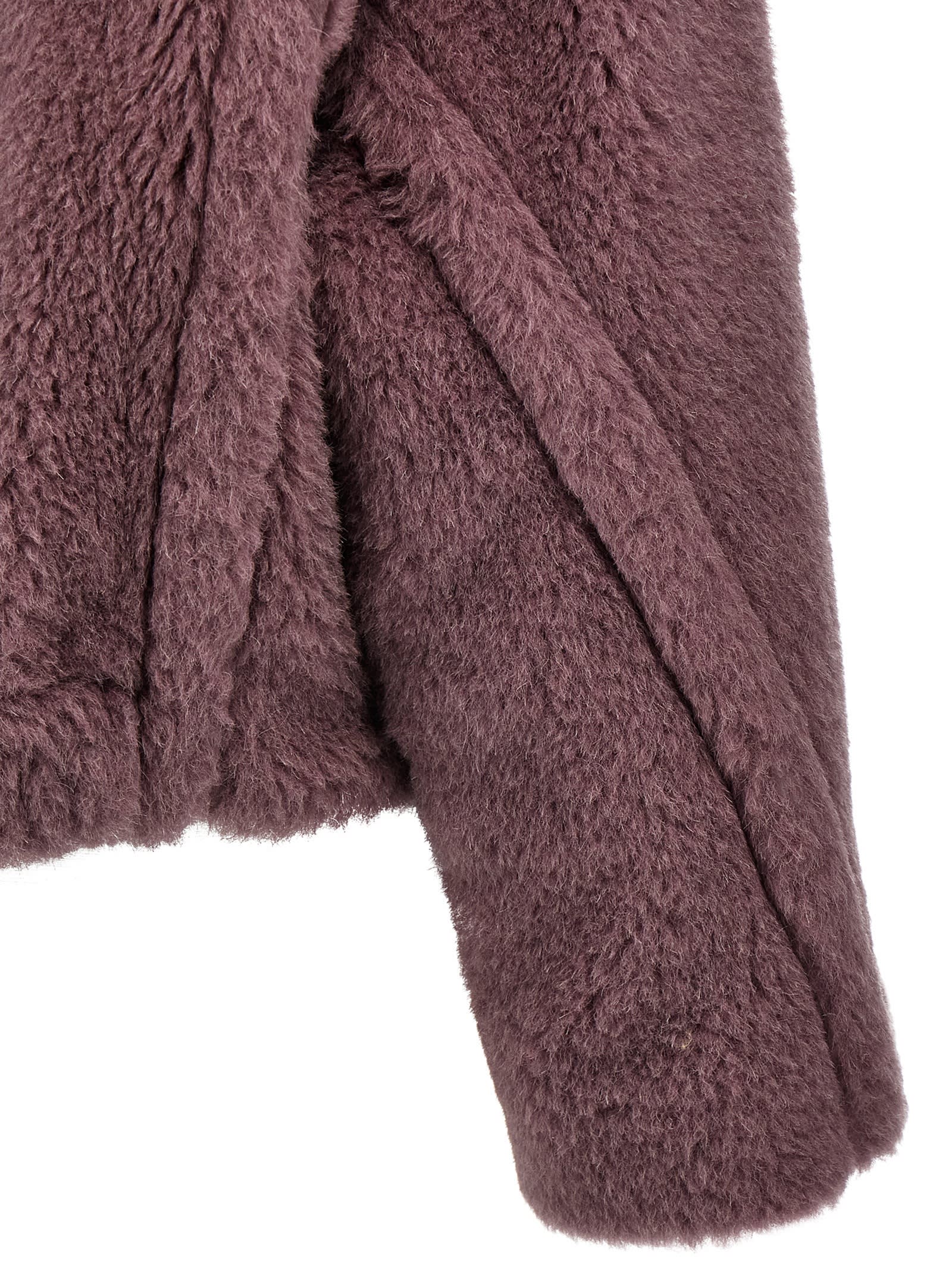 Max Mara Oggeri Casual Jackets And Parka Purple In Purple