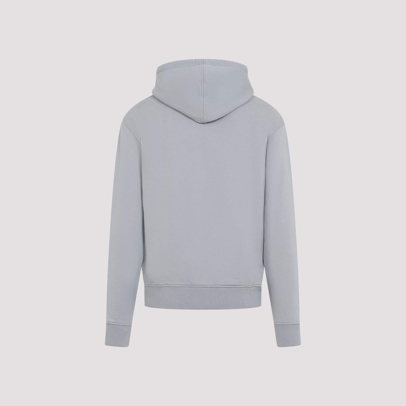 Shop Ami Alexandre Mattiussi De Coeur Hoodie In Clay Blue