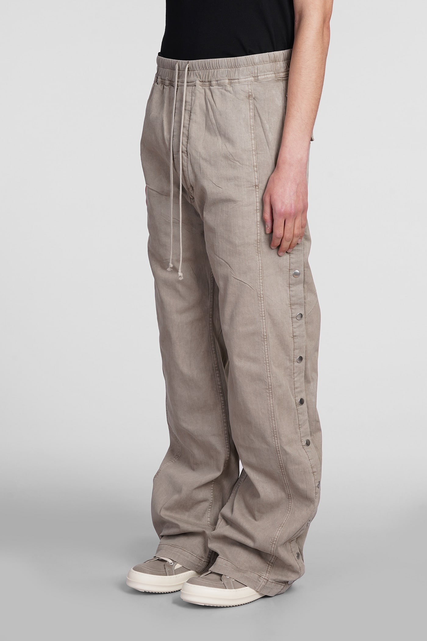 Shop Drkshdw Pusher Pant Pants In Grey Cotton