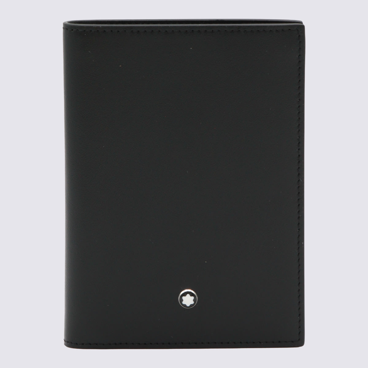 Montblanc Compact Textured Wallets And Cardholders In Black