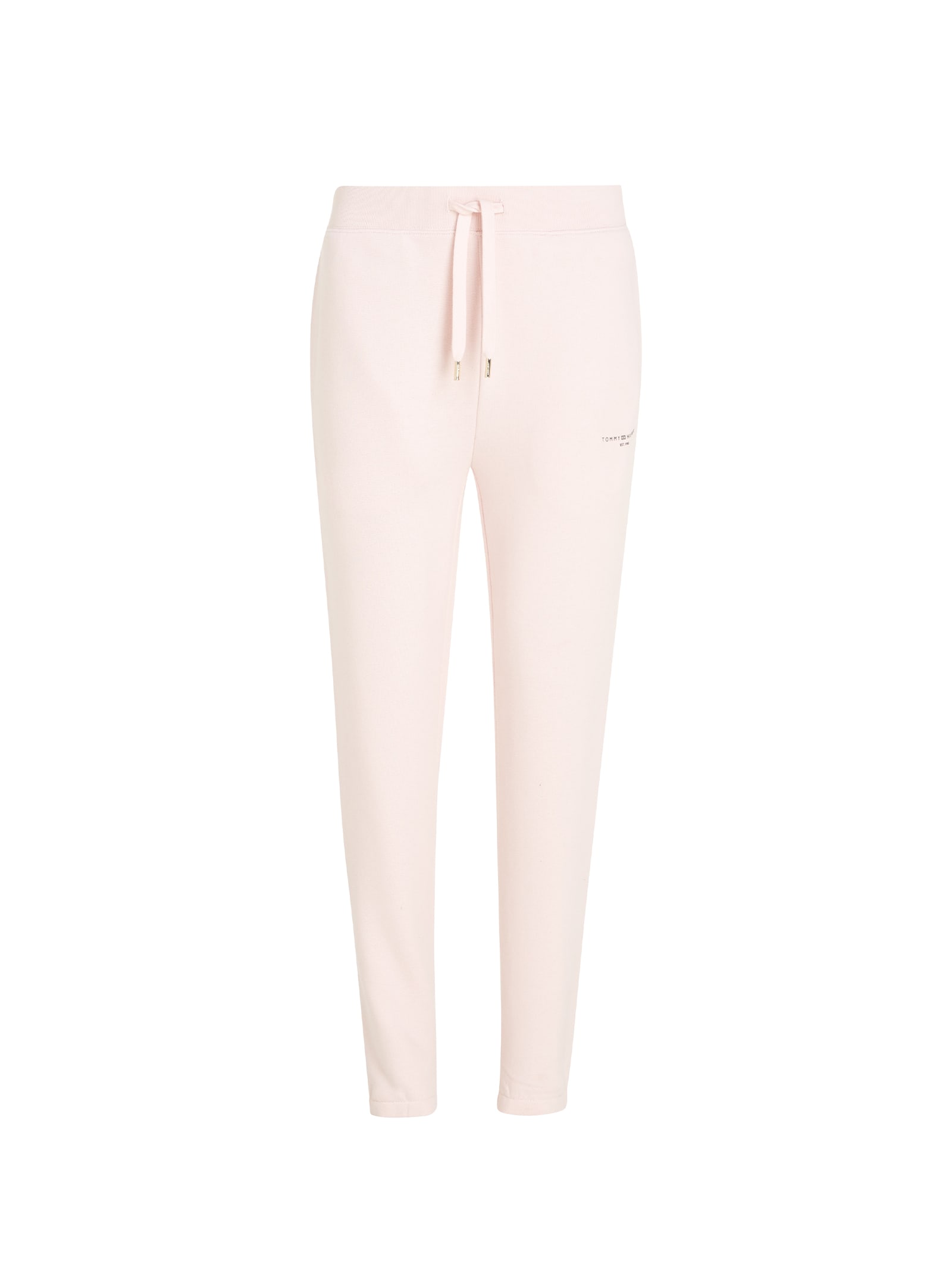 Shop Tommy Hilfiger Trackpants With Logo In Whimsy Pink