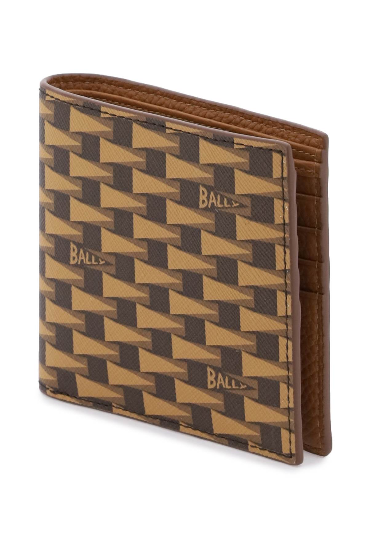 Shop Bally Pennant Bi-fold Wallet In Multideserto Oro (brown)