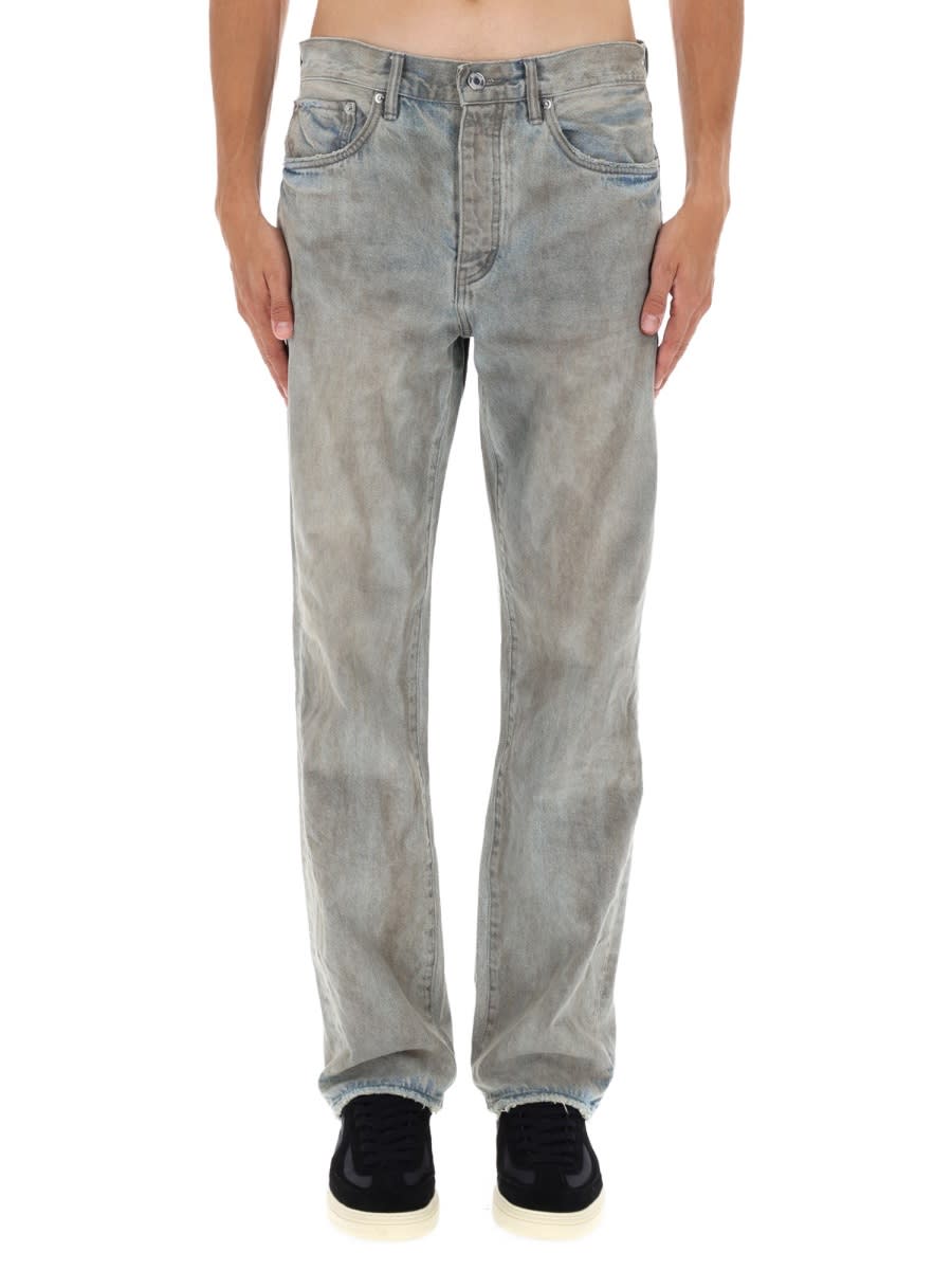 Purple Brand Pants Arcilla Dirty In Gray