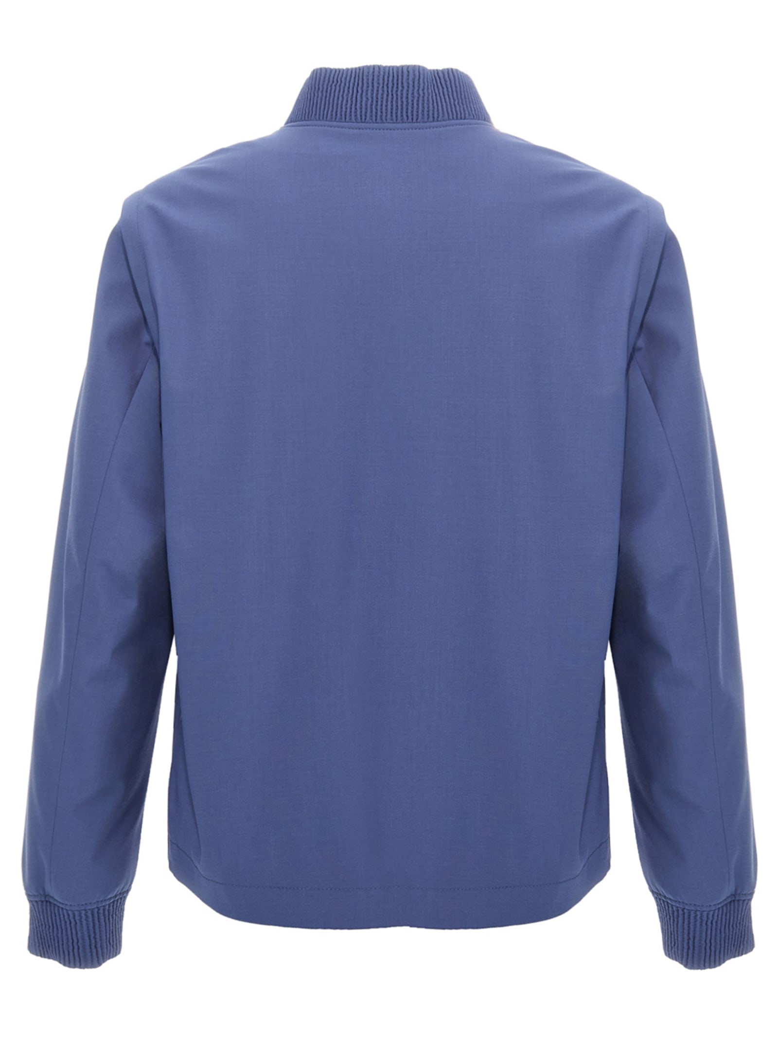 Hugo Boss Light Blue Hanry Pad Jacket In Light Blue
