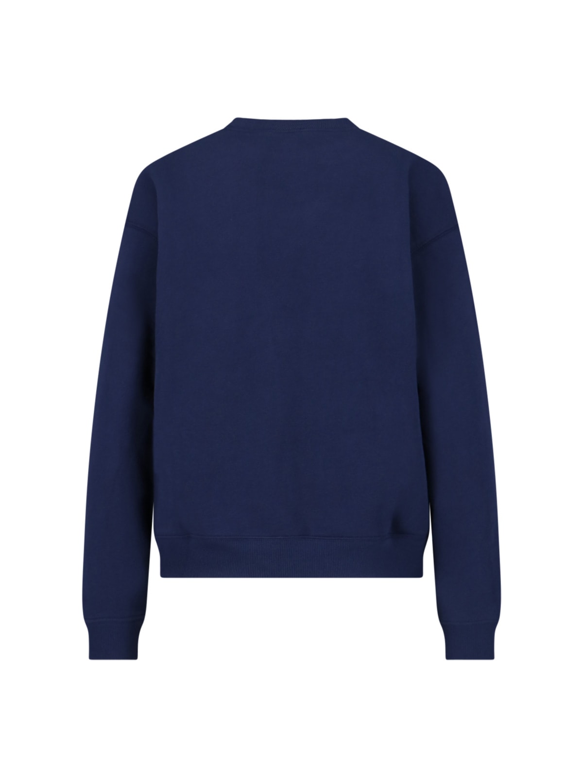 Shop Polo Ralph Lauren Bear Crew Neck Sweatshirt In Blue