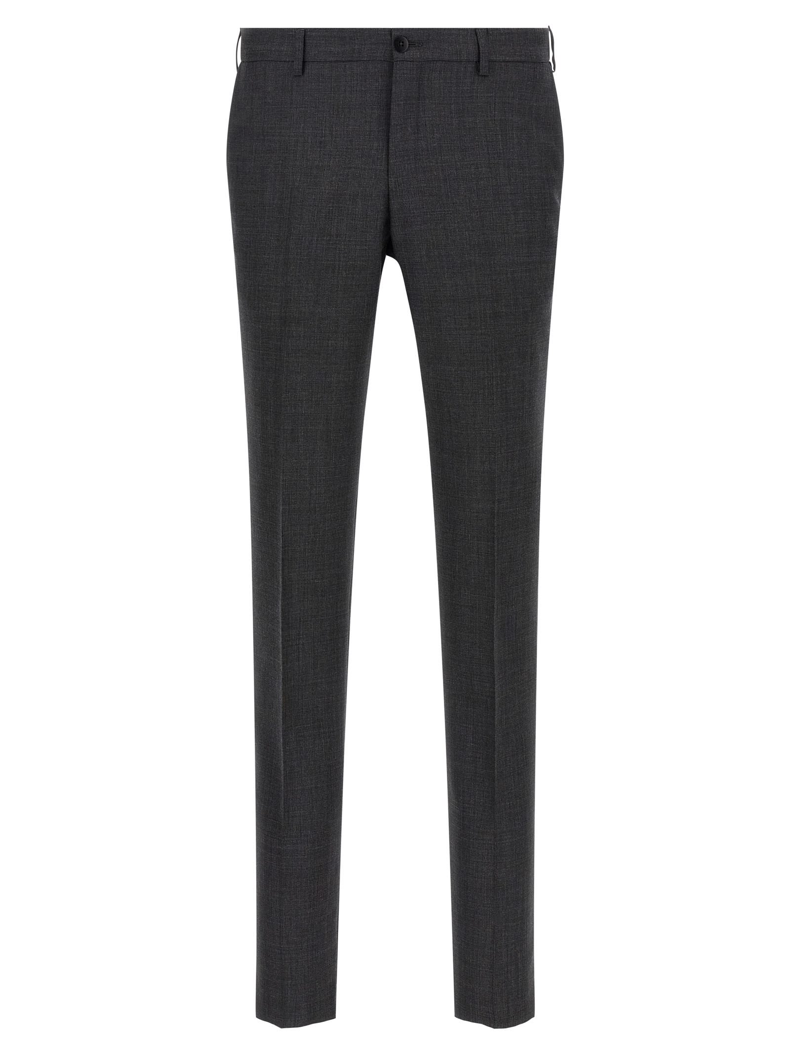Pal Zileri Single-breasted Suit Jacket Featuring Flap Pockets In Gray