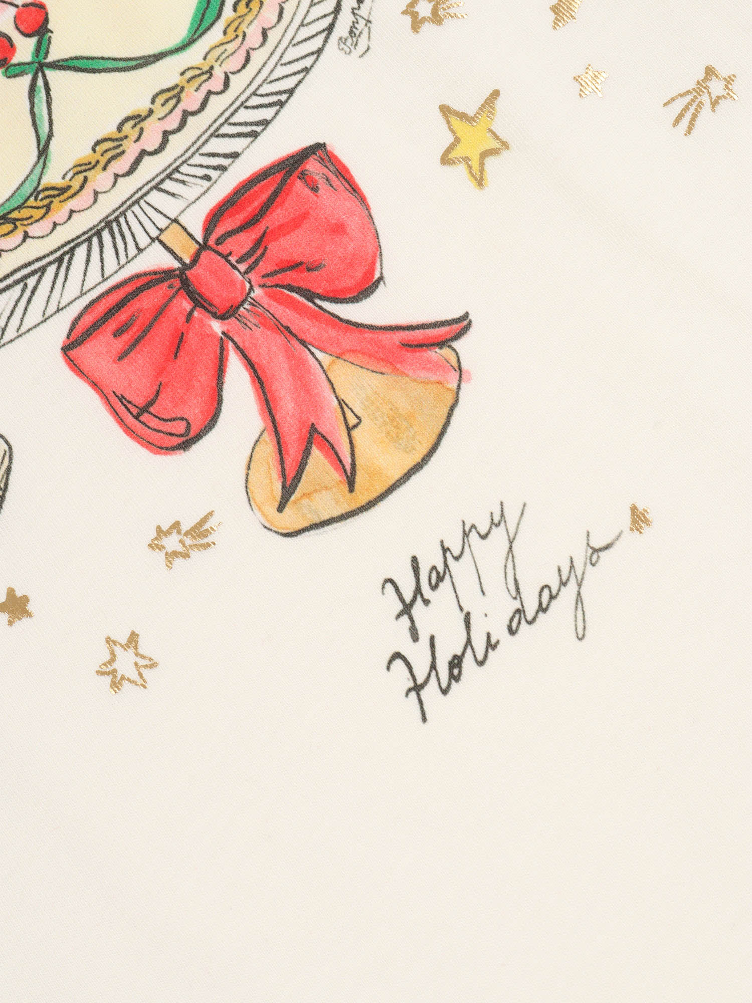 Bonpoint Tidjiane Printed Top In White