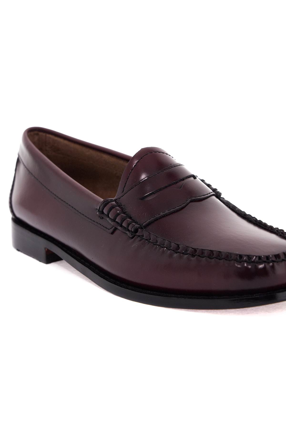 Shop G.h.bass &amp; Co. Weejuns Lo In Burgundy (red)