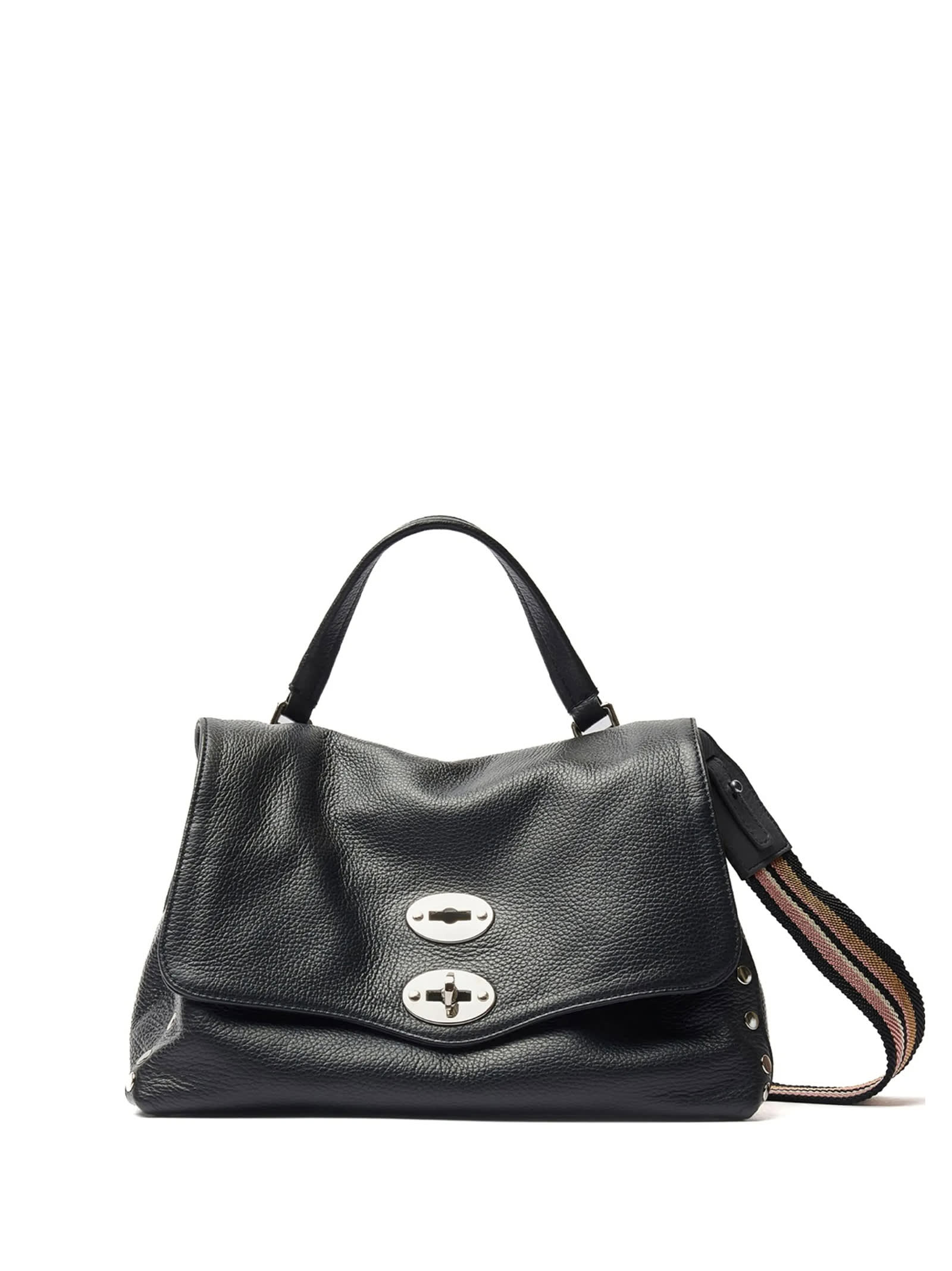 Postina Daily Day Leather Bag With Shoulder Strap