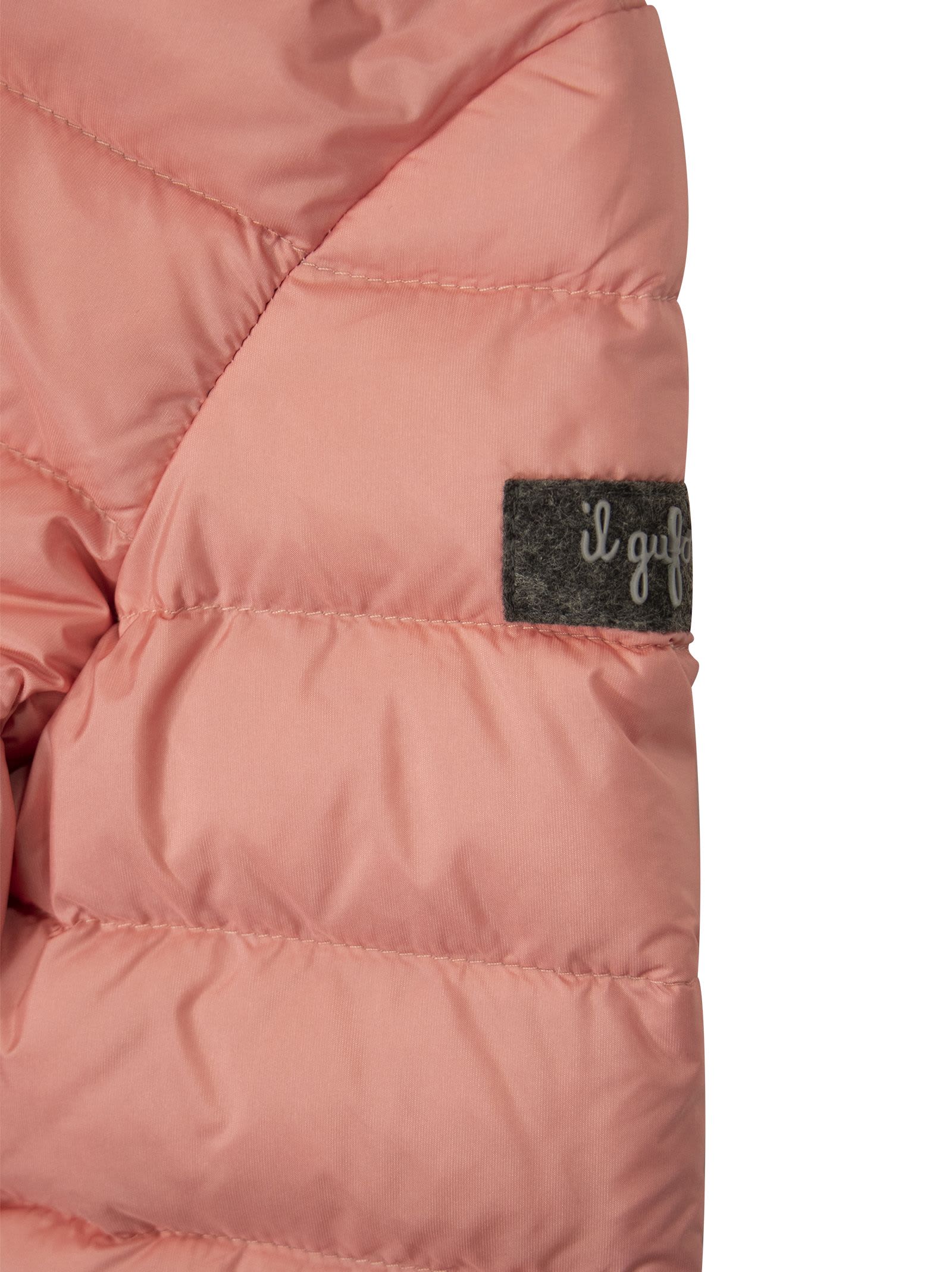 Shop Il Gufo Ovetto Down Jacket In Pink