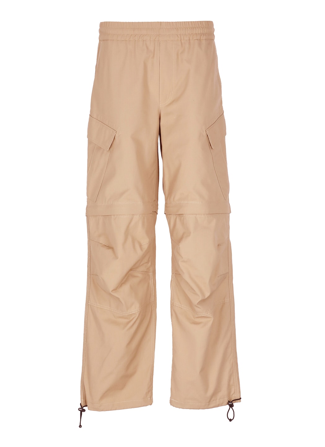 MSGM COTTON CARGO TROUSERS