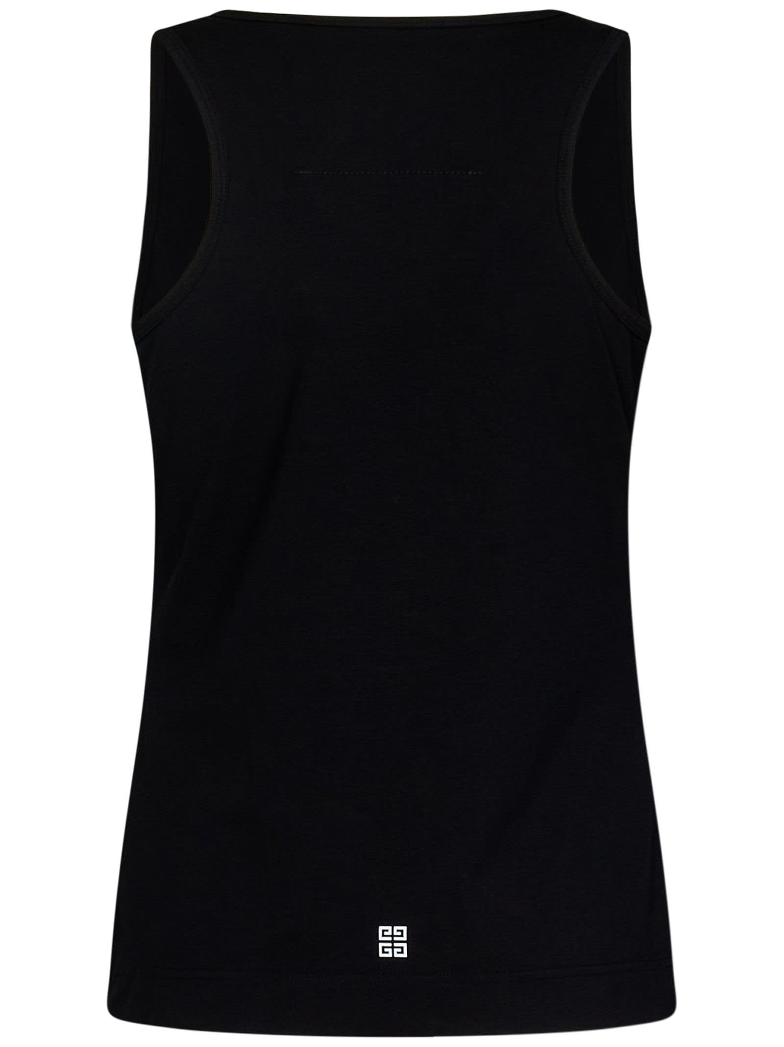 Shop Givenchy Archetype Tank Top In Black