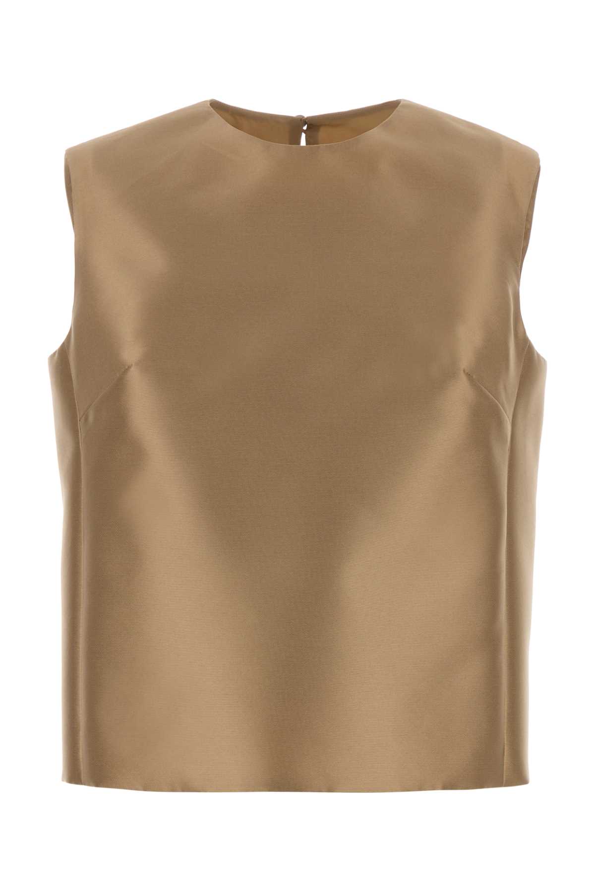 Alberta Ferretti Tops Neutral In Brown
