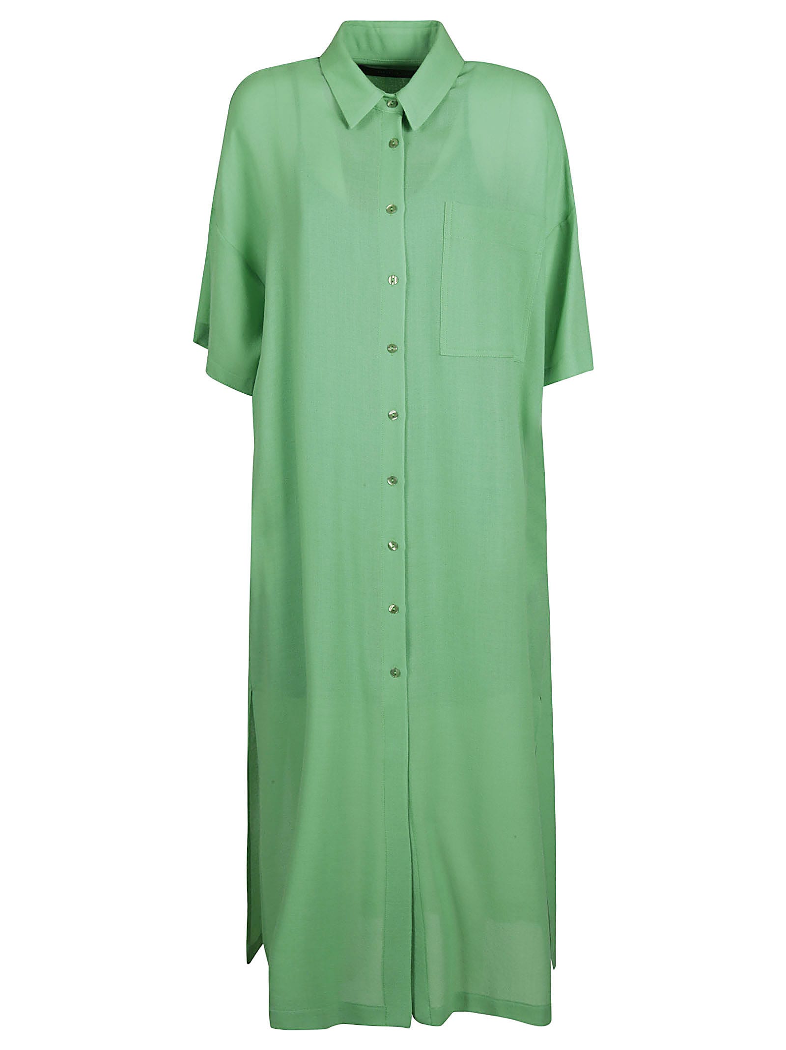 Federica Tosi Long Buttoned Shirt Dress