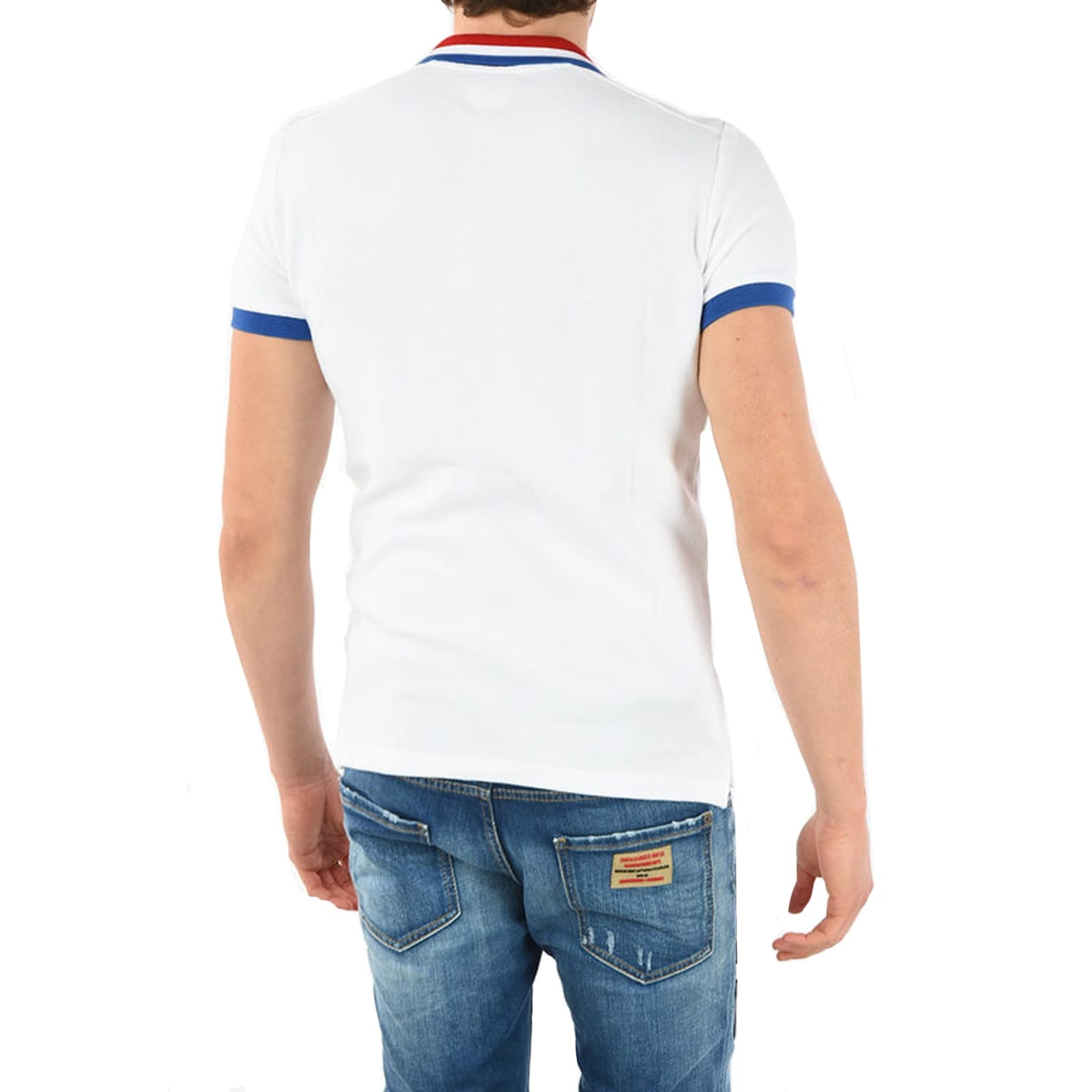 Shop Dsquared2 Cotton Polo In White