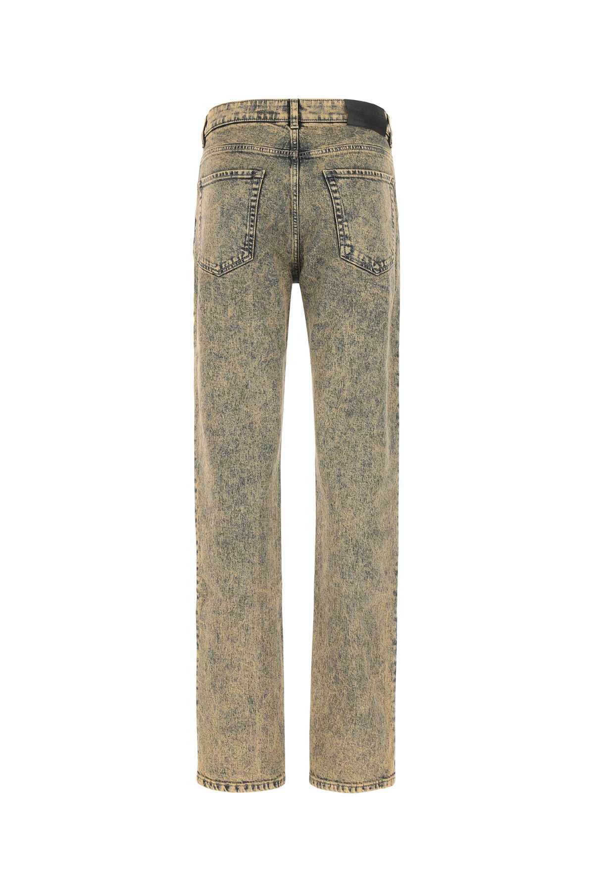Shop Stella Mccartney Two-tone Stretch Denim Fantasia Jeans In 7806
