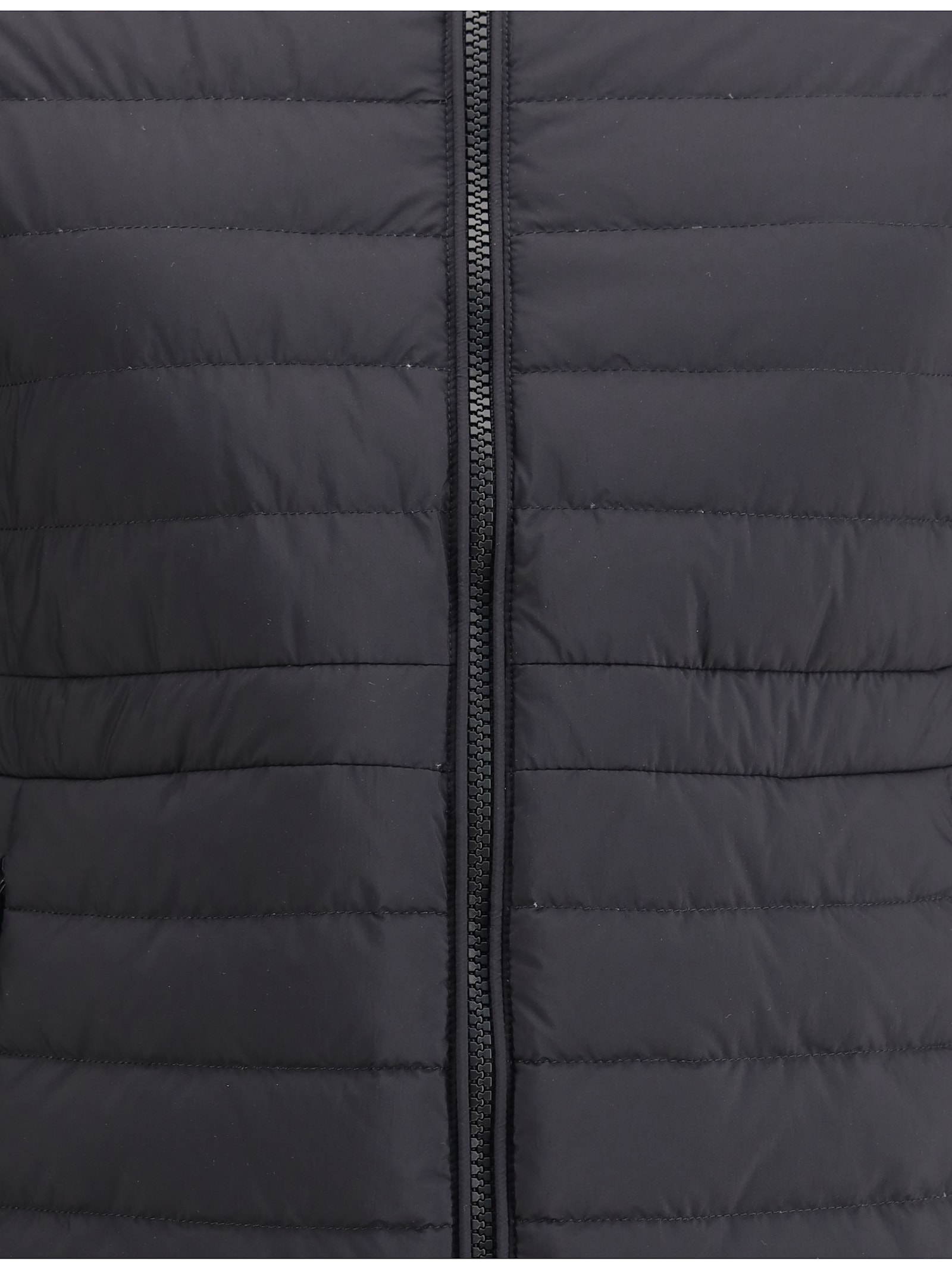 Tatras Hooded Quilted Puffer Jacket In Black