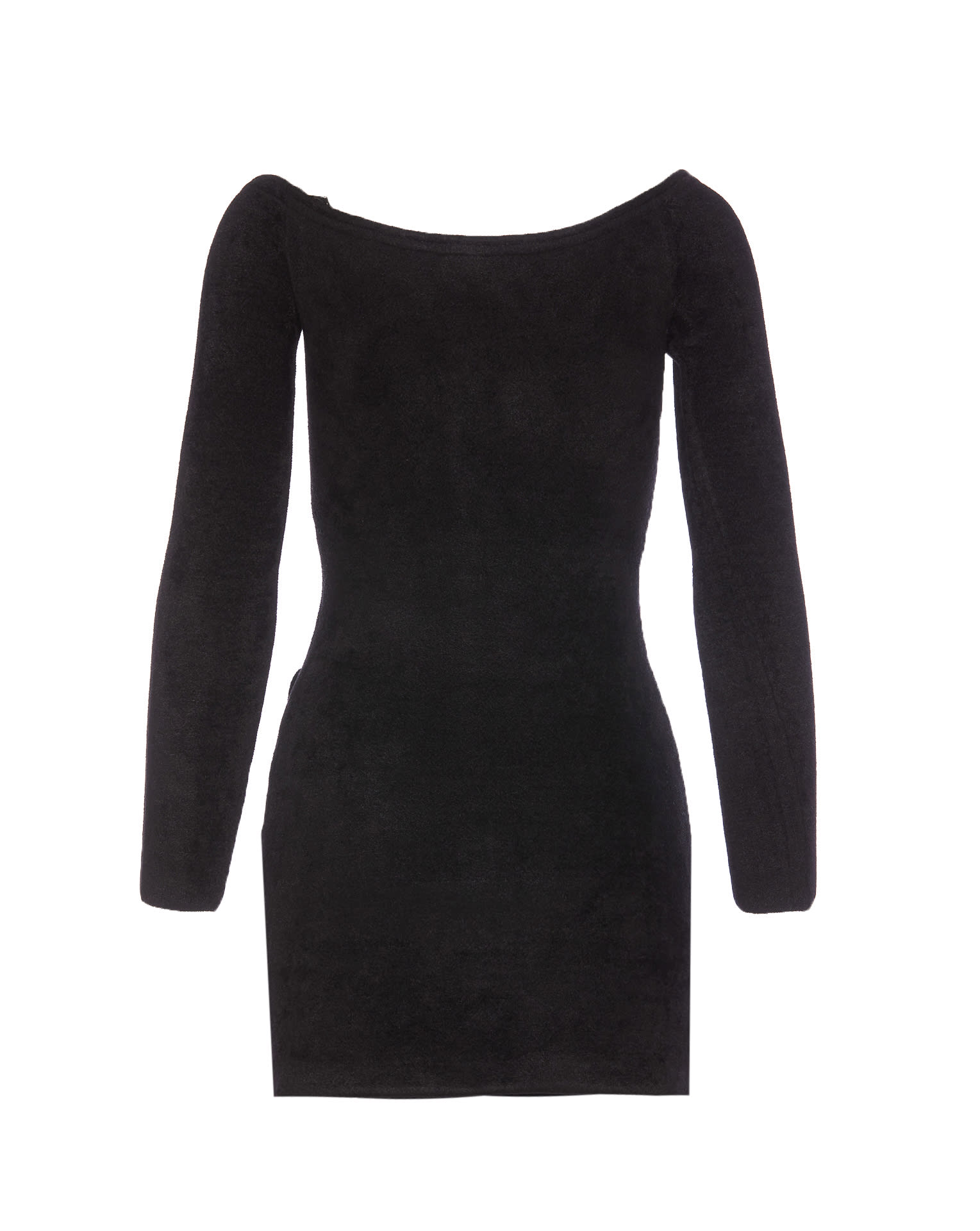 SELF-PORTRAIT CHENILLE KNIT MINI DRESS