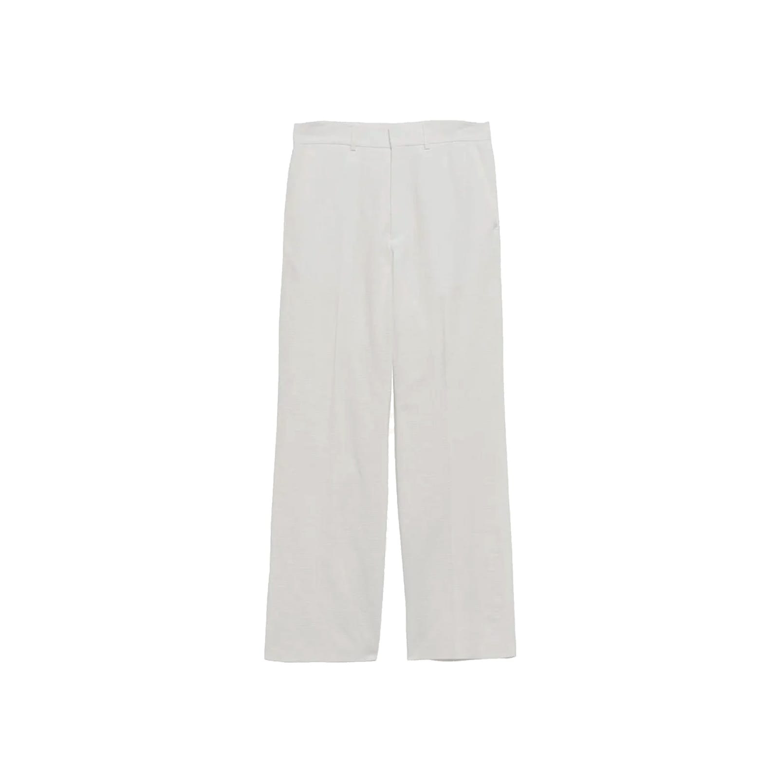 Shop Casablanca Casablaca Cotton Wide-leg Pants In White