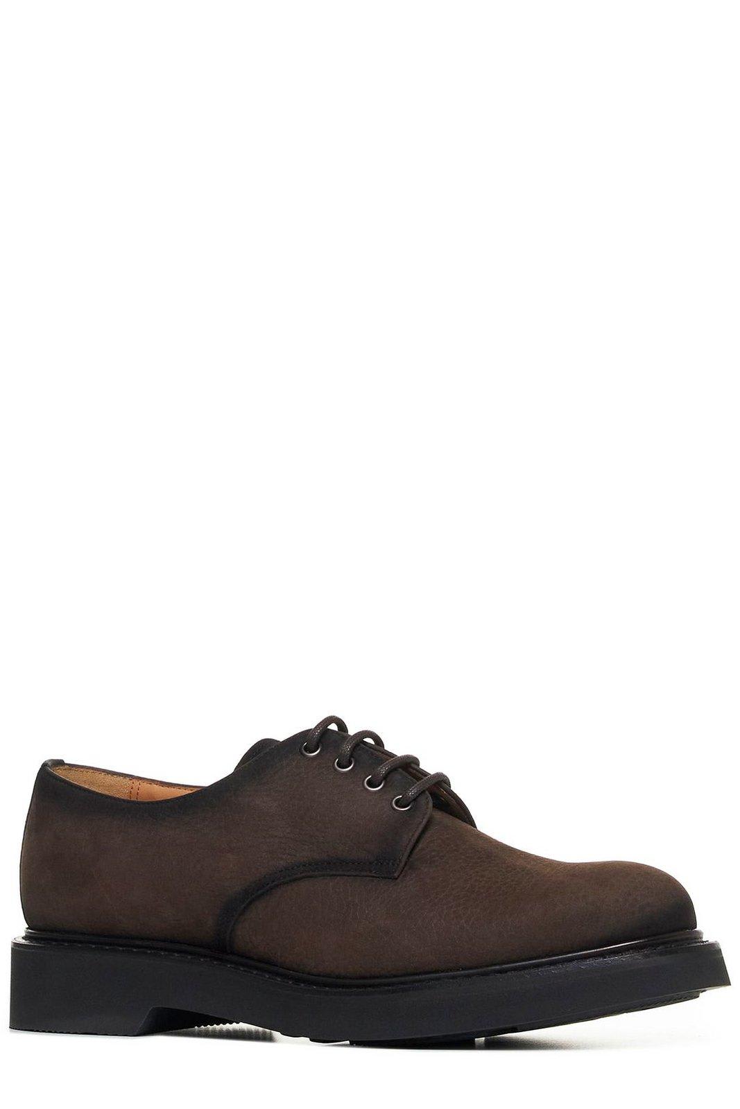 Shop Church's Lace-up Derby Shoes In Ebony