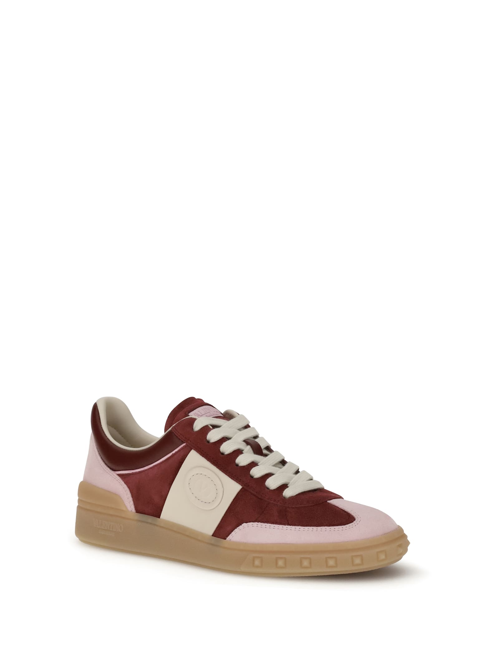 Valentino Lace-up Shoes With Round Toe And Flat Sole In Multi