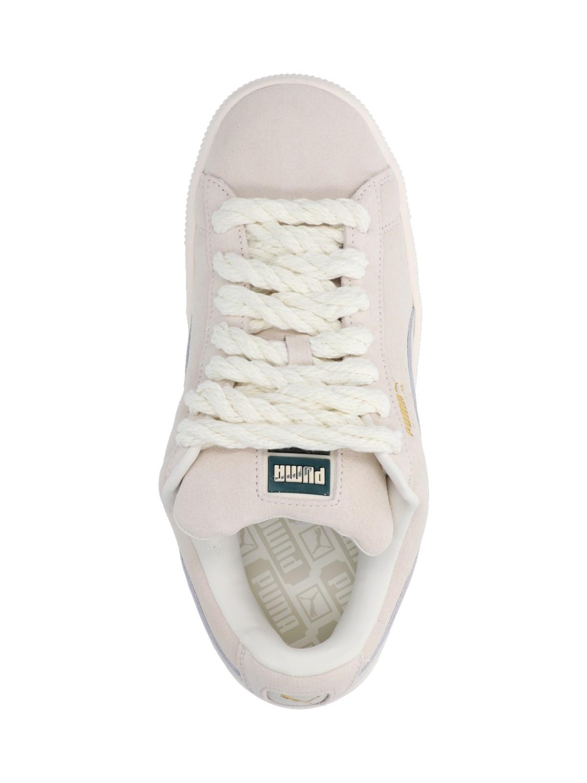Puma Suede Xl Sneakers In Frosted Ivory Vapor Gray