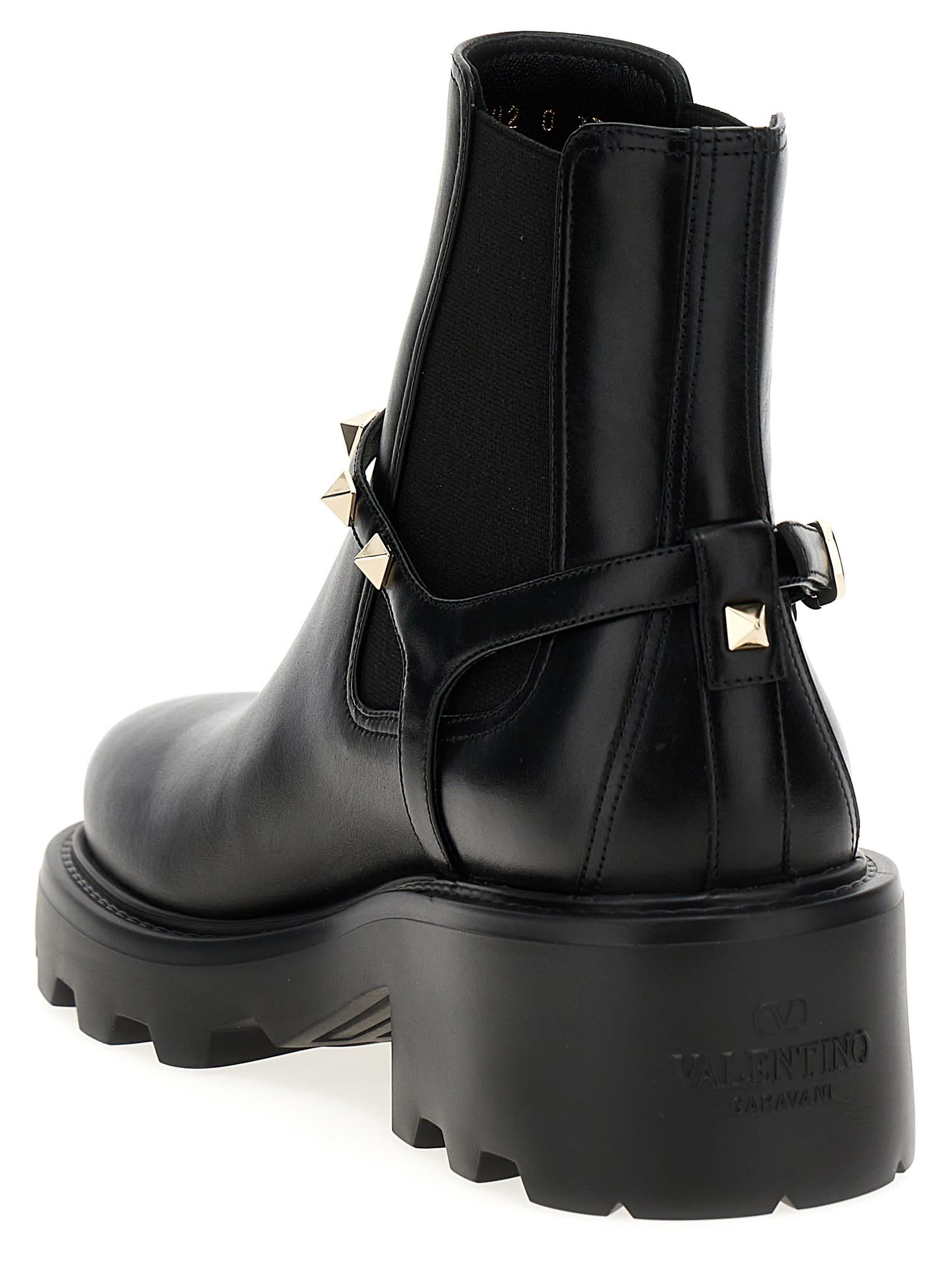 VALENTINO GARAVANI VALENTINO GARAVANI ROCKSTUD ANKLE BOOTS 