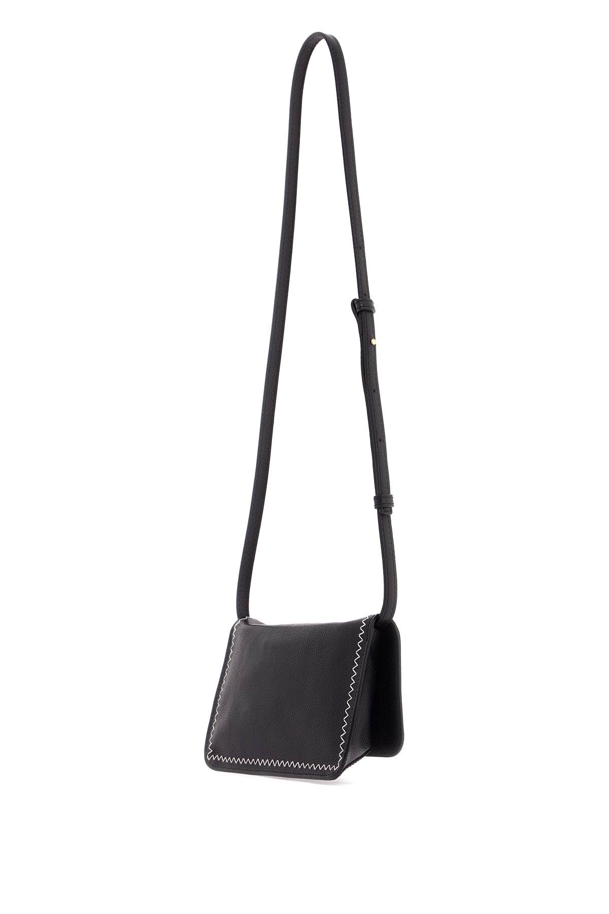 Shop Marni Flap Trunk Shoulder Bag With In Black (black)