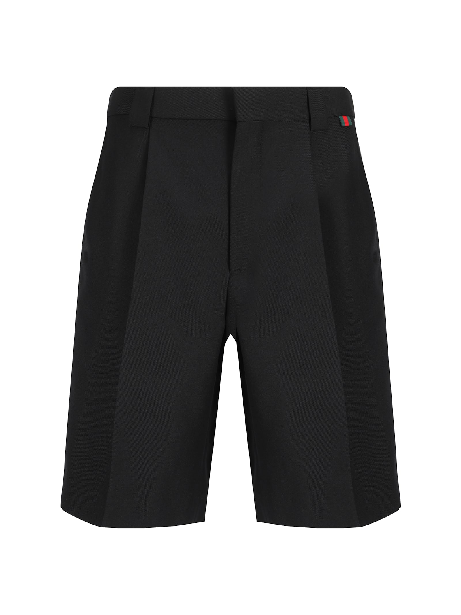 Shop Gucci Trousers In Black/mix