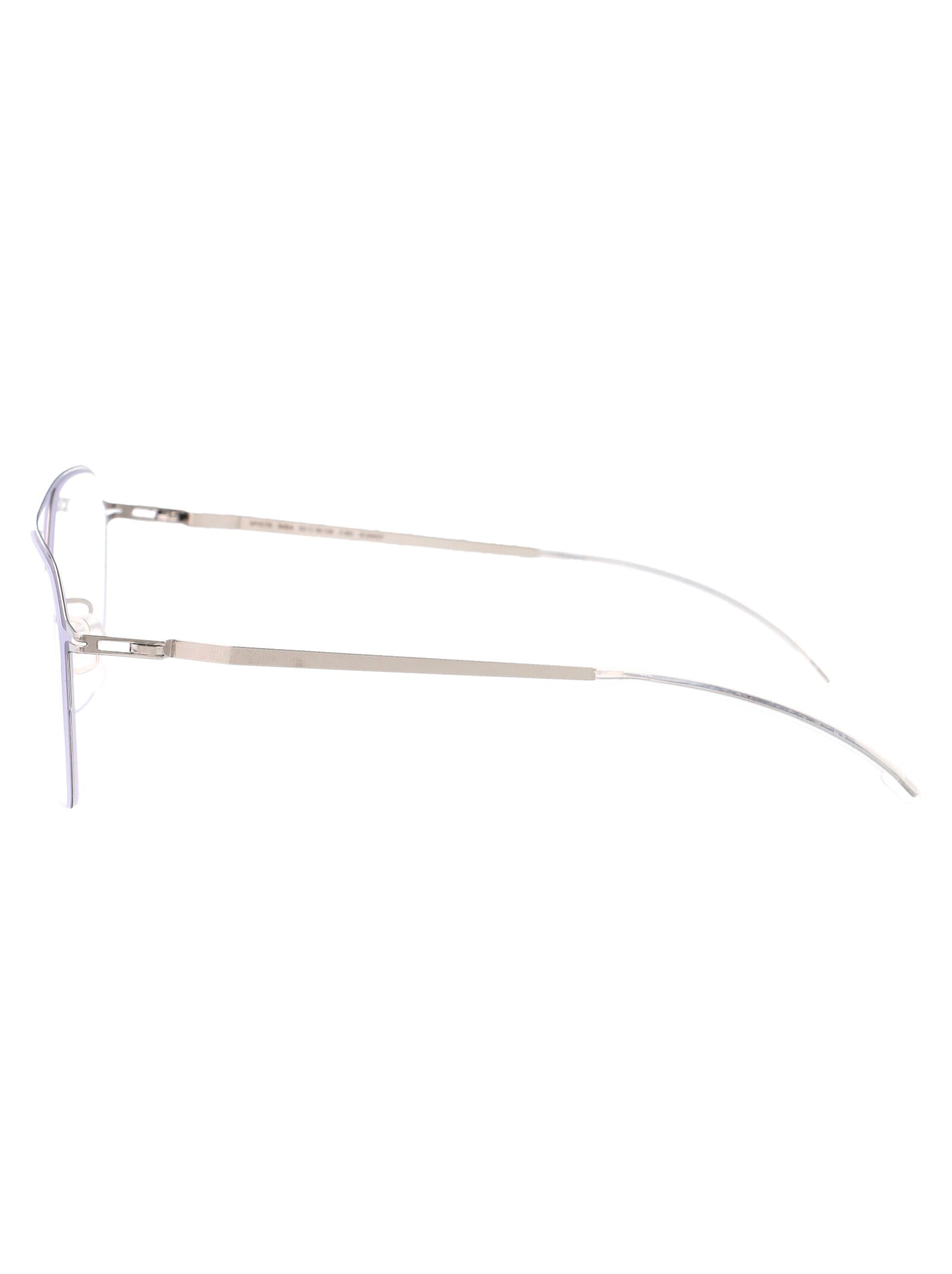 Mykita Double-bridge Glasses In Silver