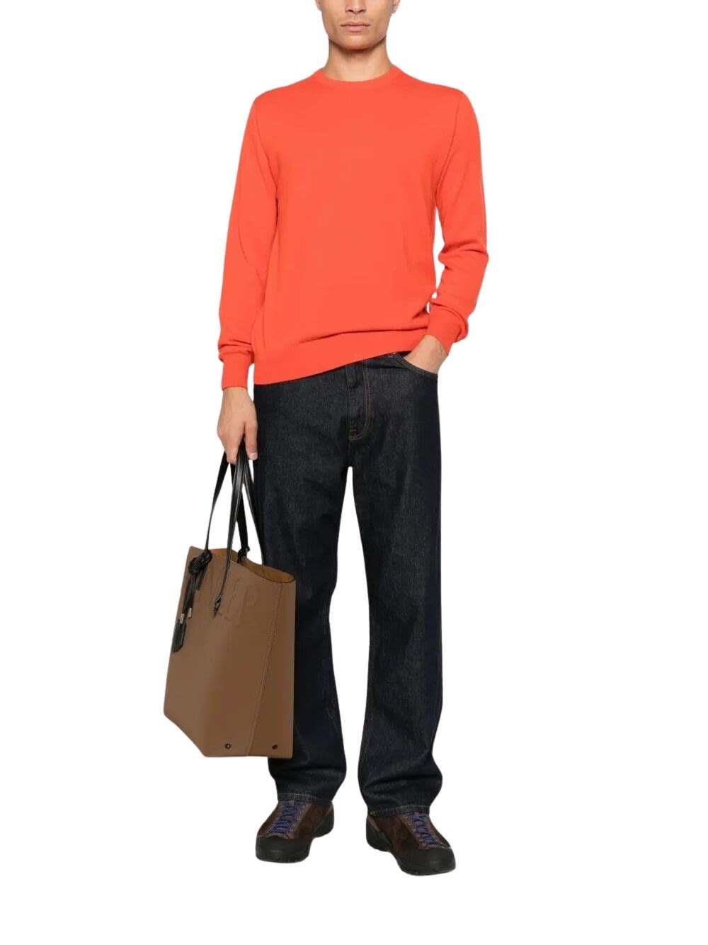 Mc2 Saint Barth Regent Crew-neck Sweater In Red