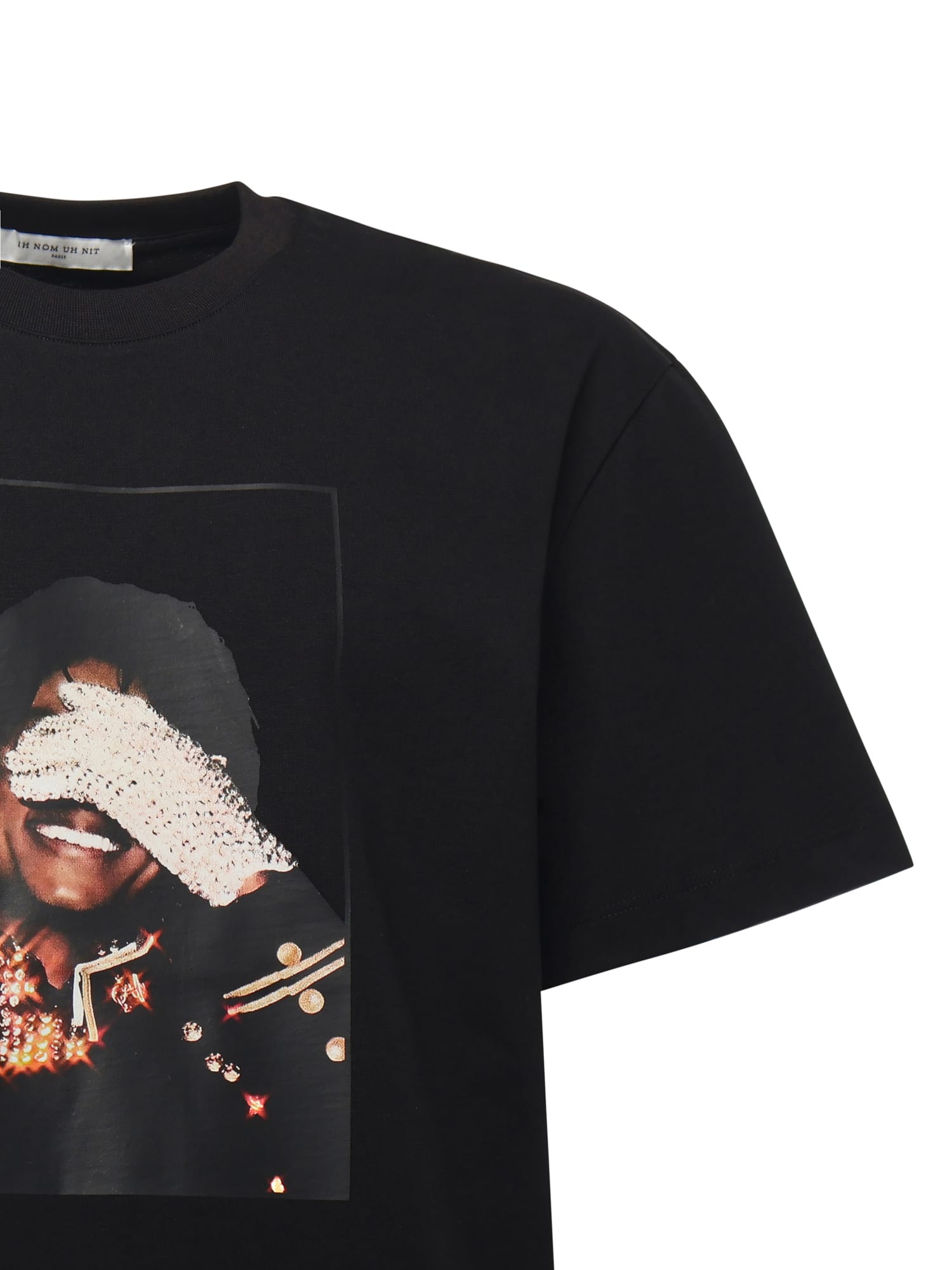 Ih Nom Uh Nit Michael Print Graphic T-shirt In Black