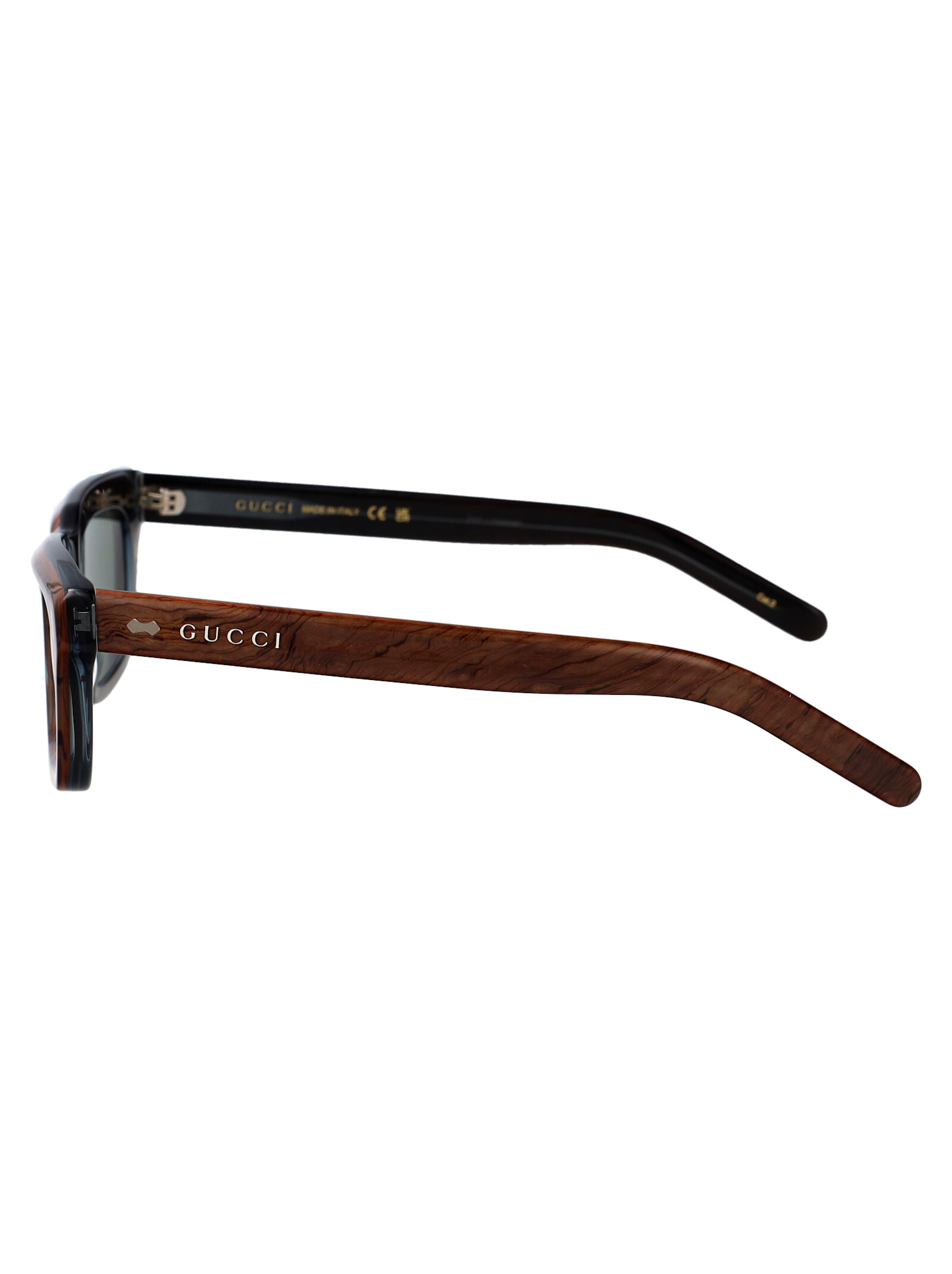 Gucci Gg1524s Sunglasses In 003 Blue Blue Green