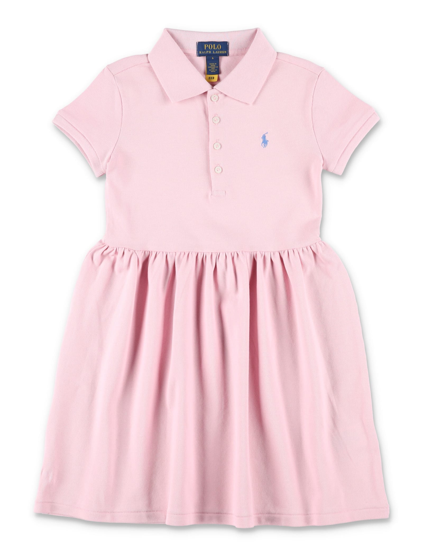 Polo Ralph Lauren Kids' Polo Dress In Rose