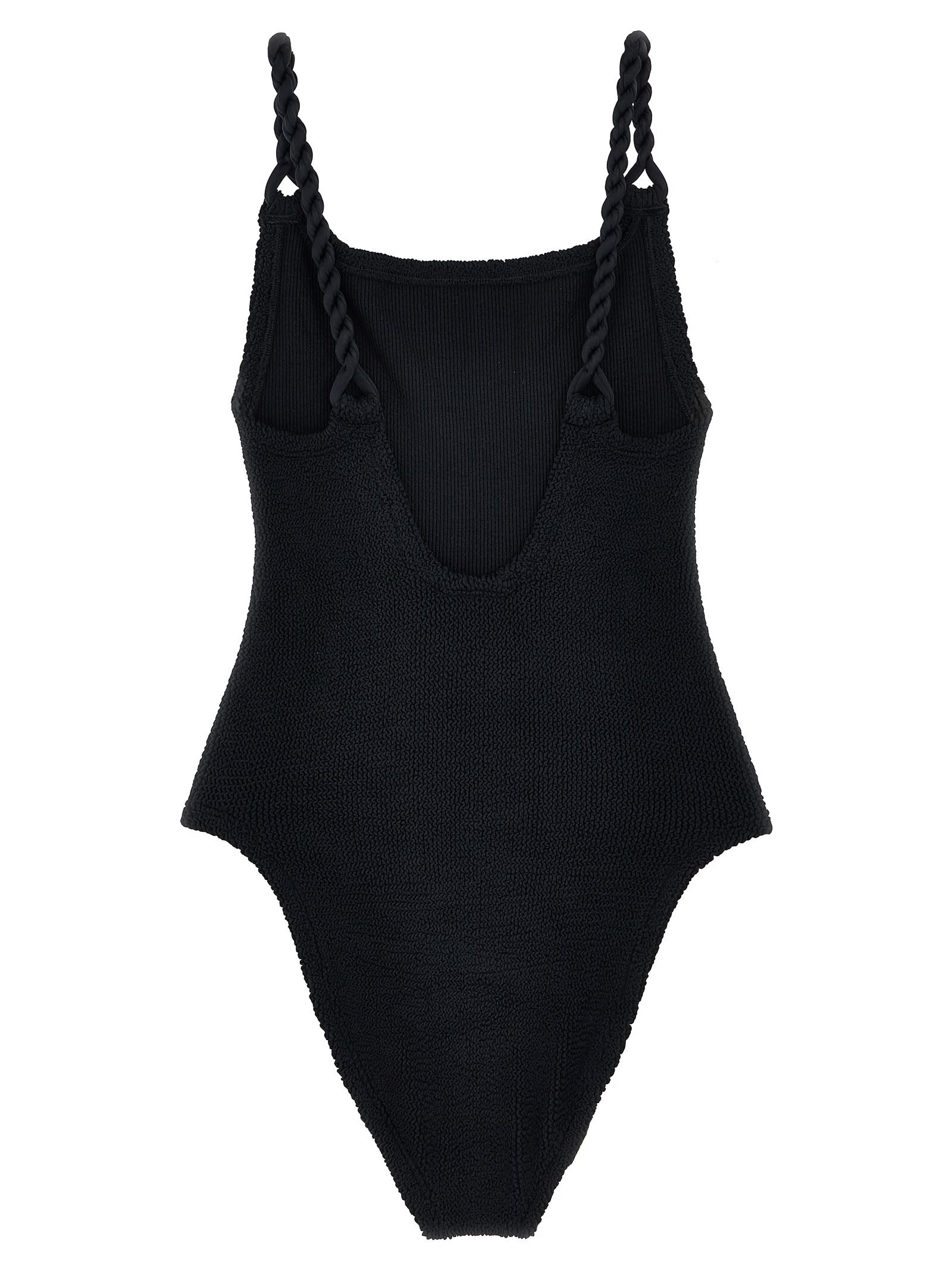 Hunza G Camille Swim One-piece Swimsuit In Black