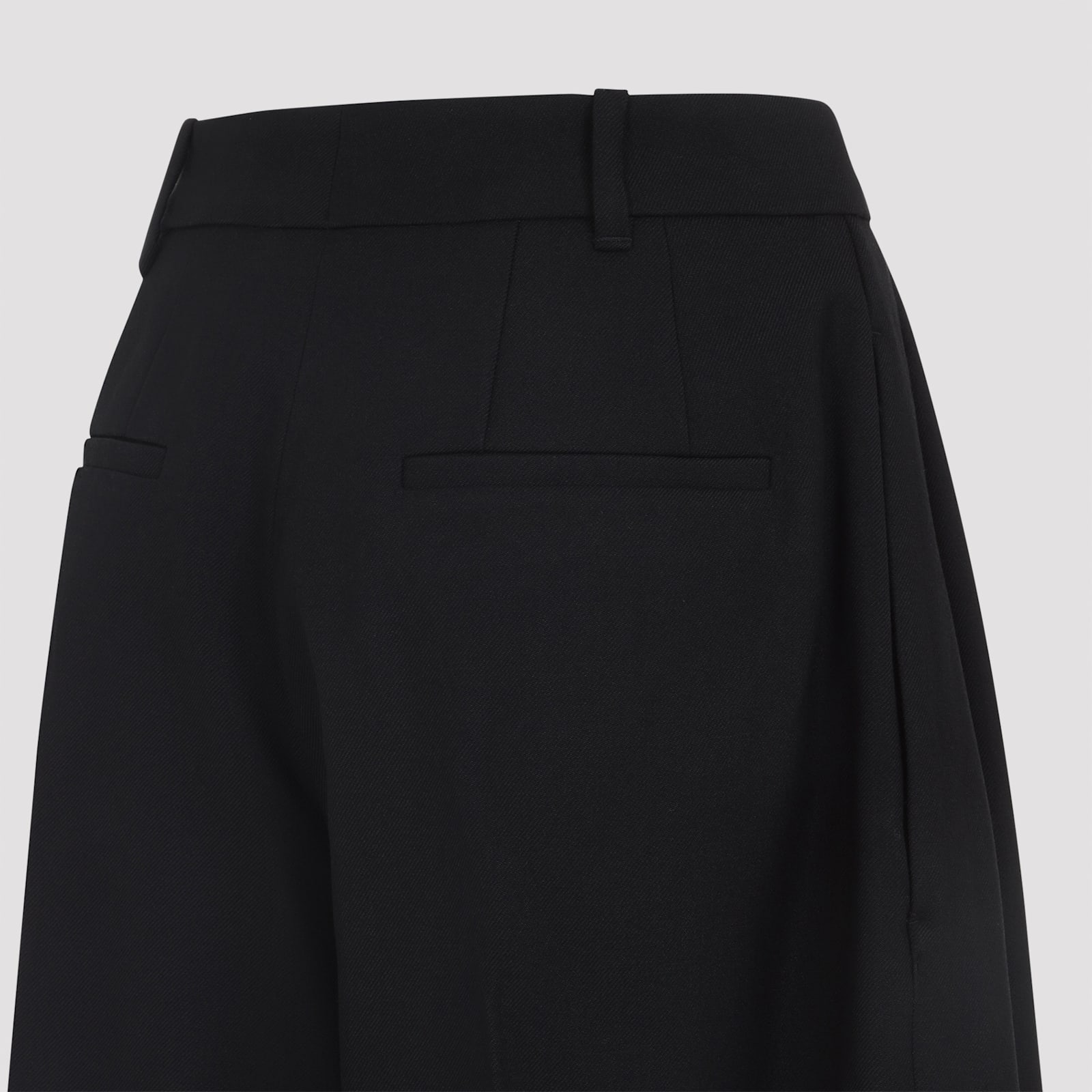 Jacquemus Women Le Pantalon Ovalo Trousers In Black