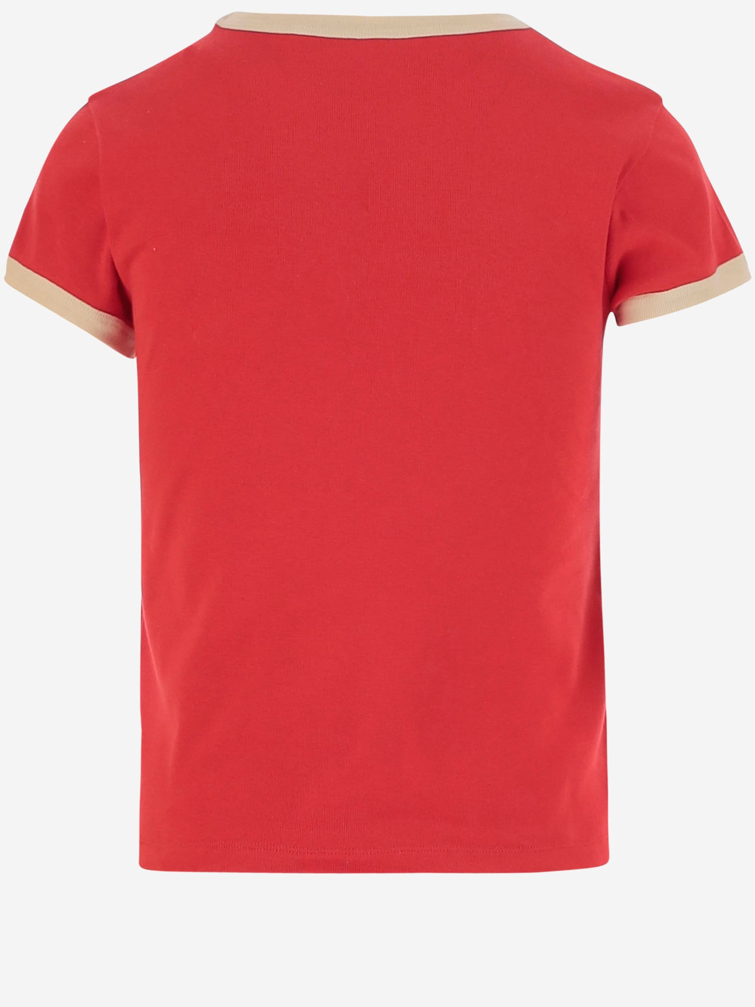 VALENTINO RED COTTON T-SHIRT