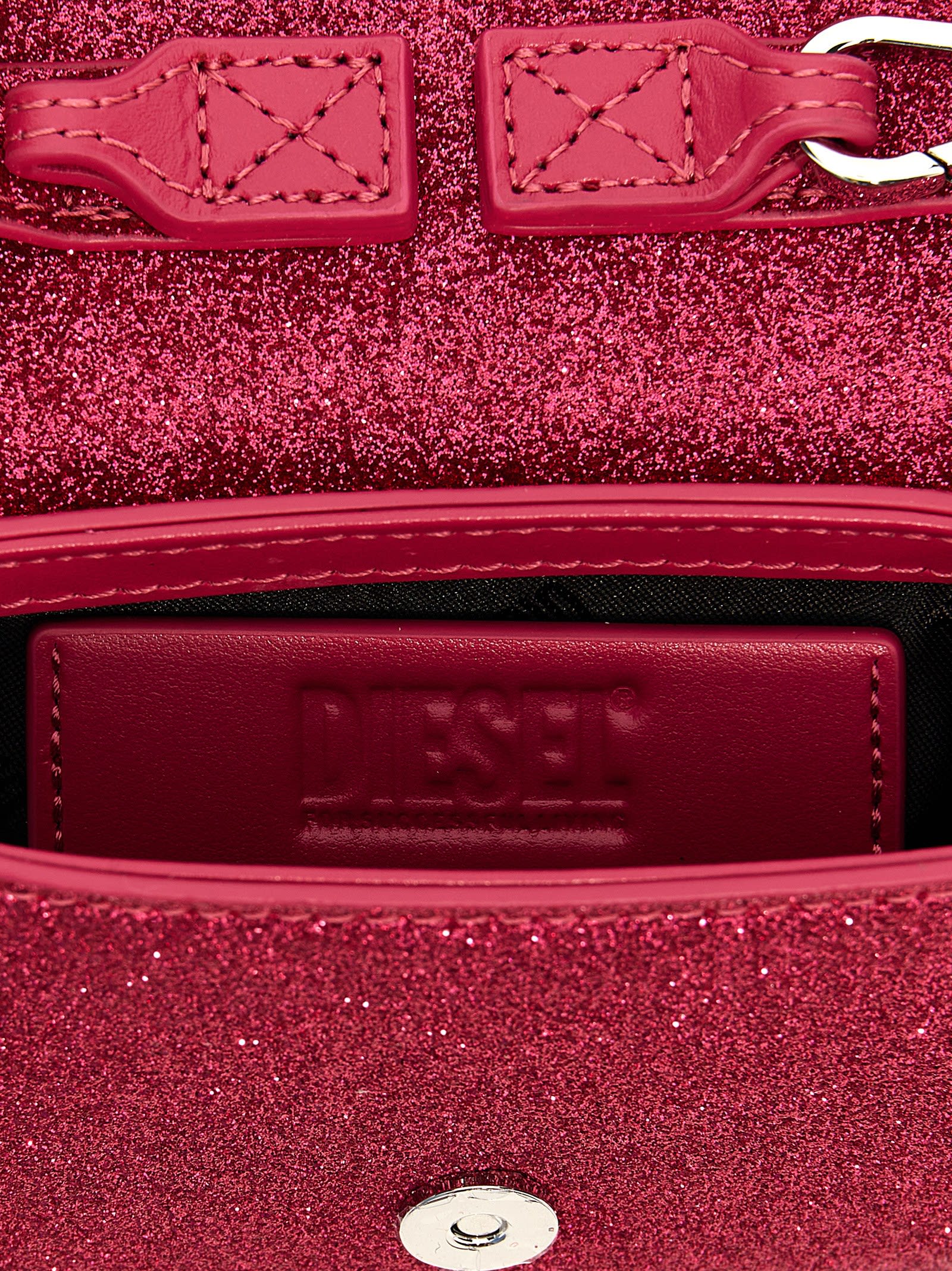 Shop Diesel 1dr Xs Handbag In Pink