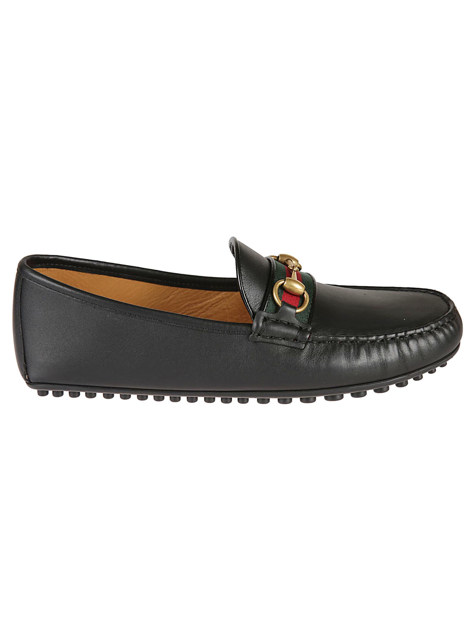 Gucci Miro Soft Loafers In Black | ModeSens