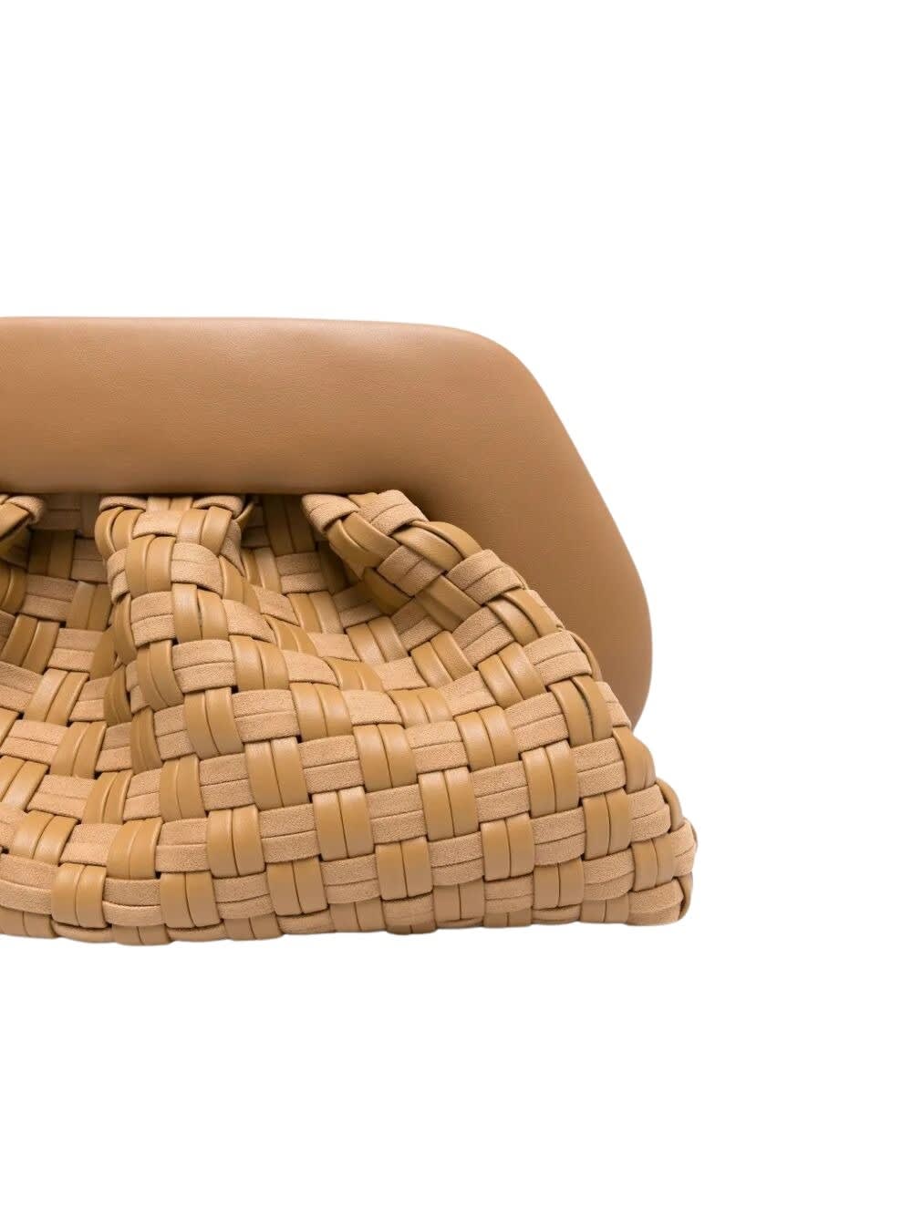 Themoirè Tia Micro Weaved Suede In Brown