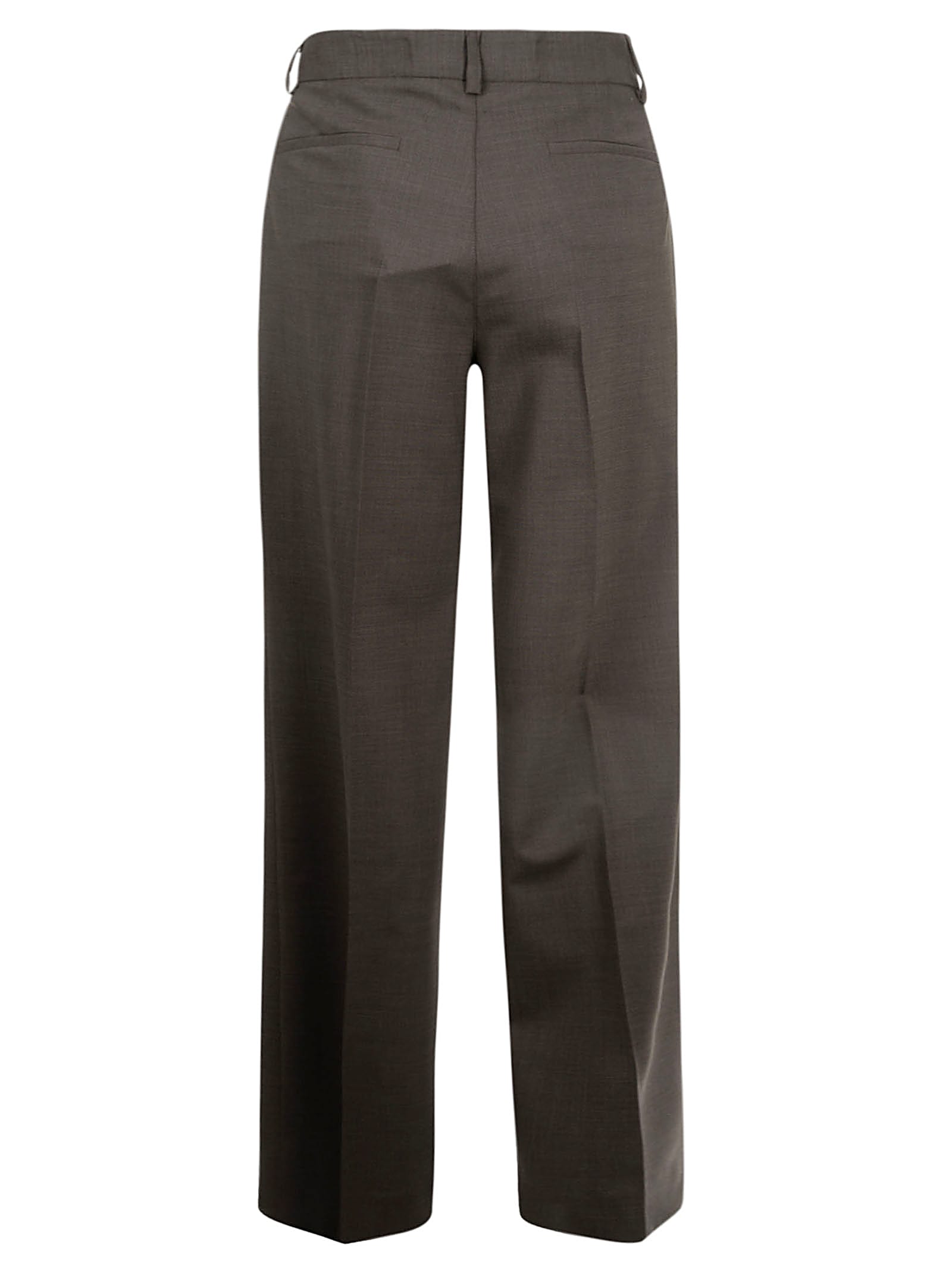 Shop P.a.r.o.s.h Lille24 Trousers In Brown