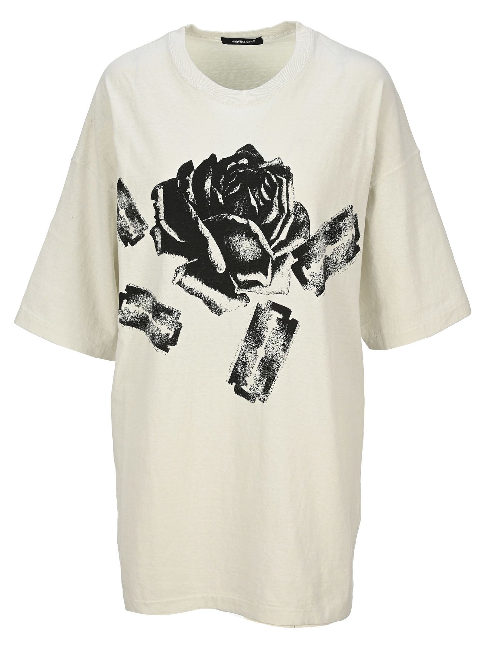 off white rose t shirt