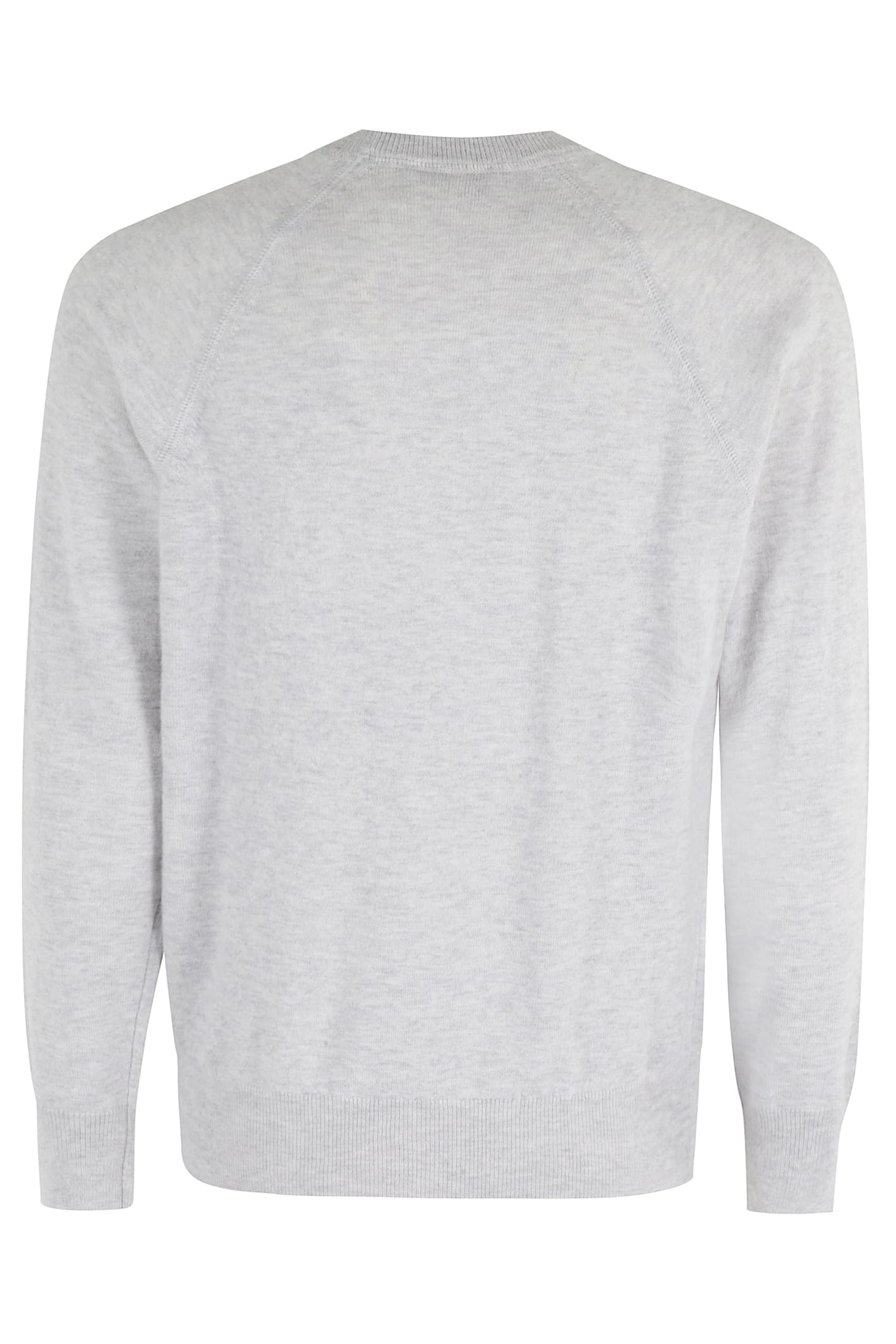 Kangra Cashmere Felpa Girocollo In Gray