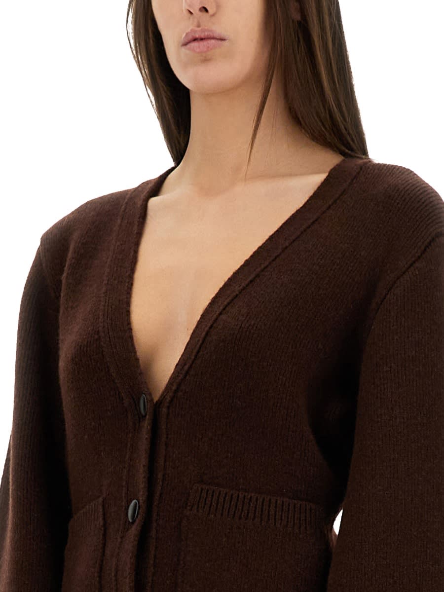 Khaite Scarlet Cashmere Cardigan