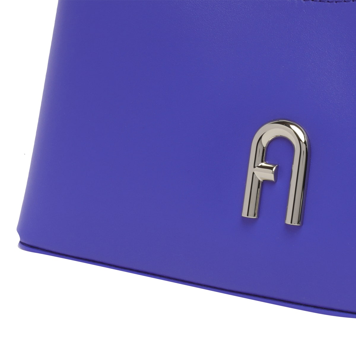 Shop Furla Diamante Mini Bag In Purple